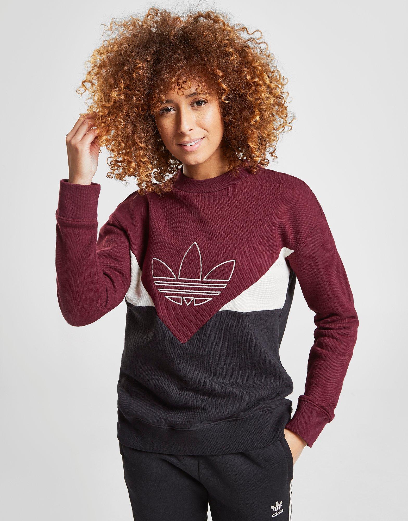 adidas originals chevron crew sweatshirt