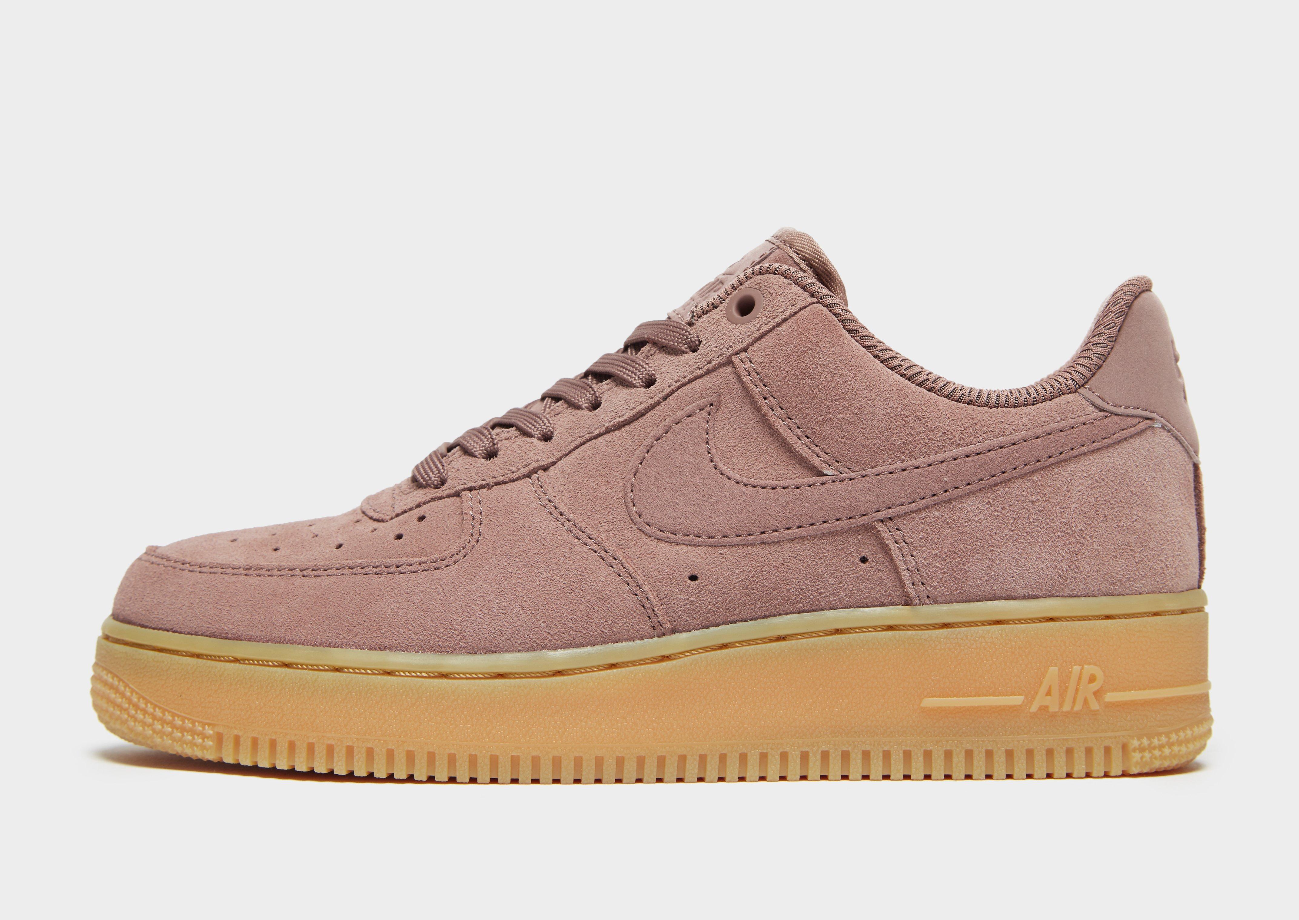 Nike Air Force 1 '07 Se Suede in Pink Lyst