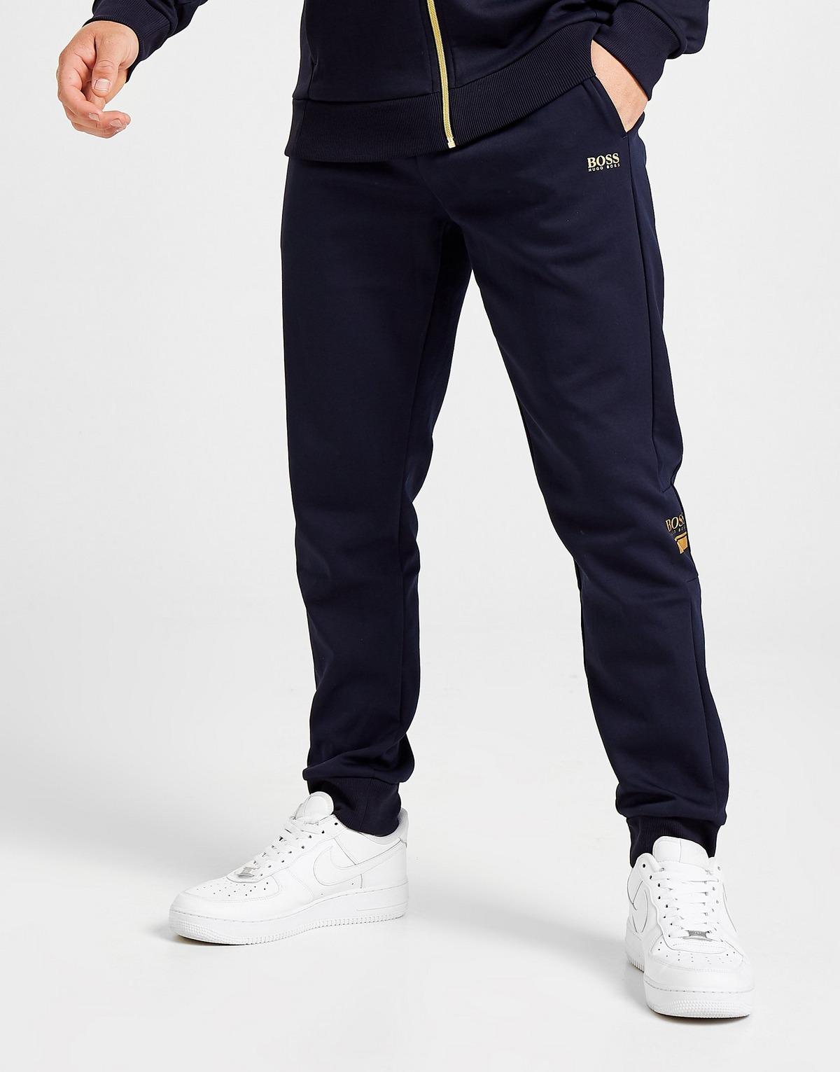 blue and gold boss tracksuit