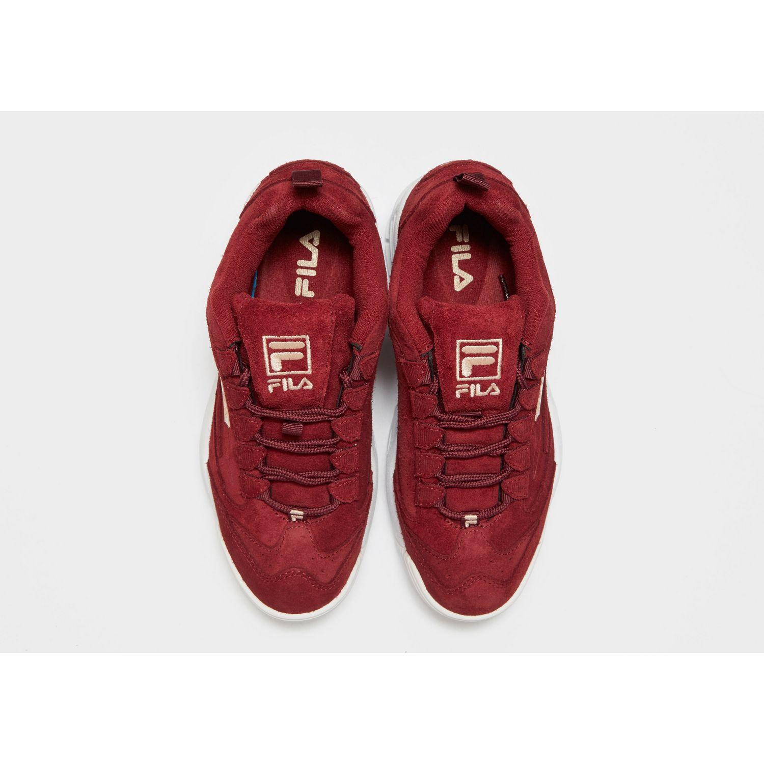 burgundy and gold filas