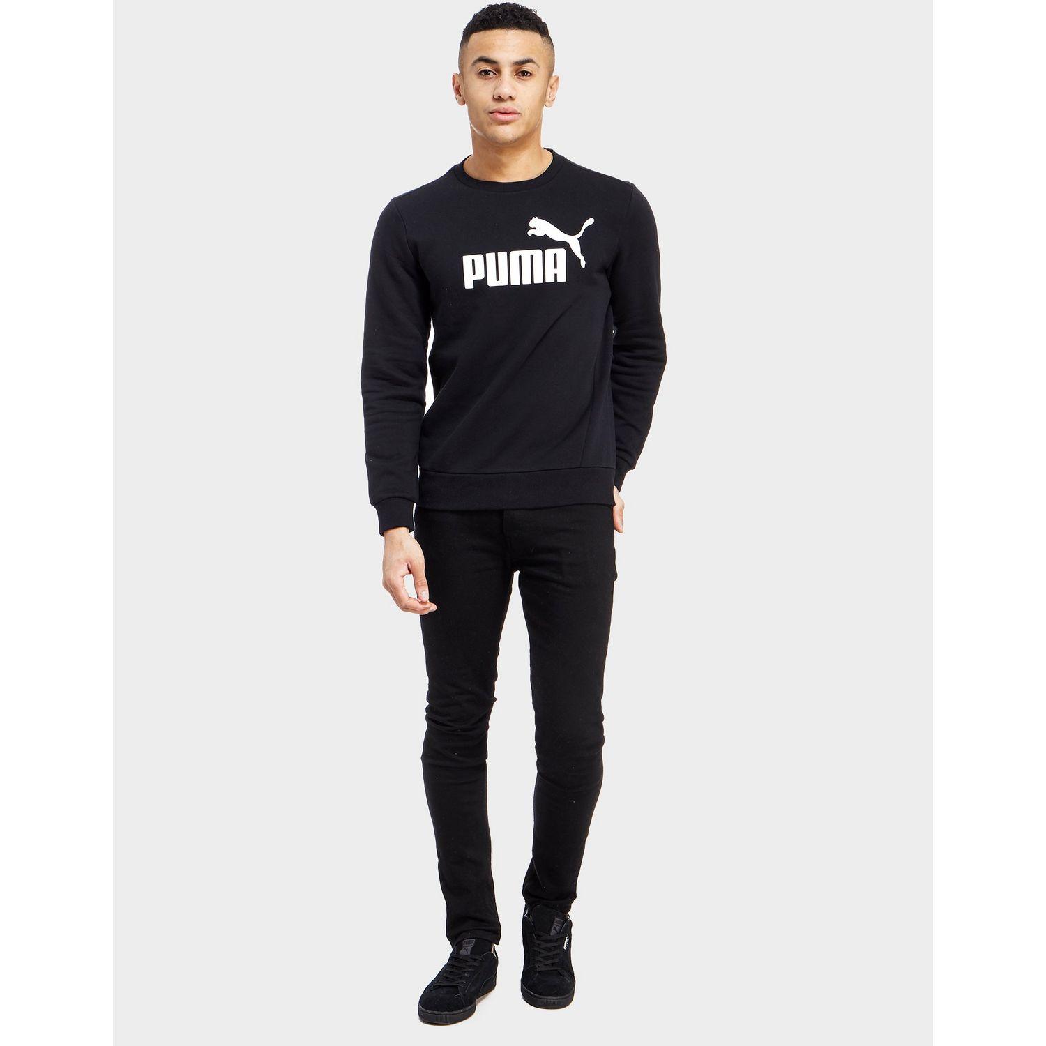 puma core logo sweatshirt