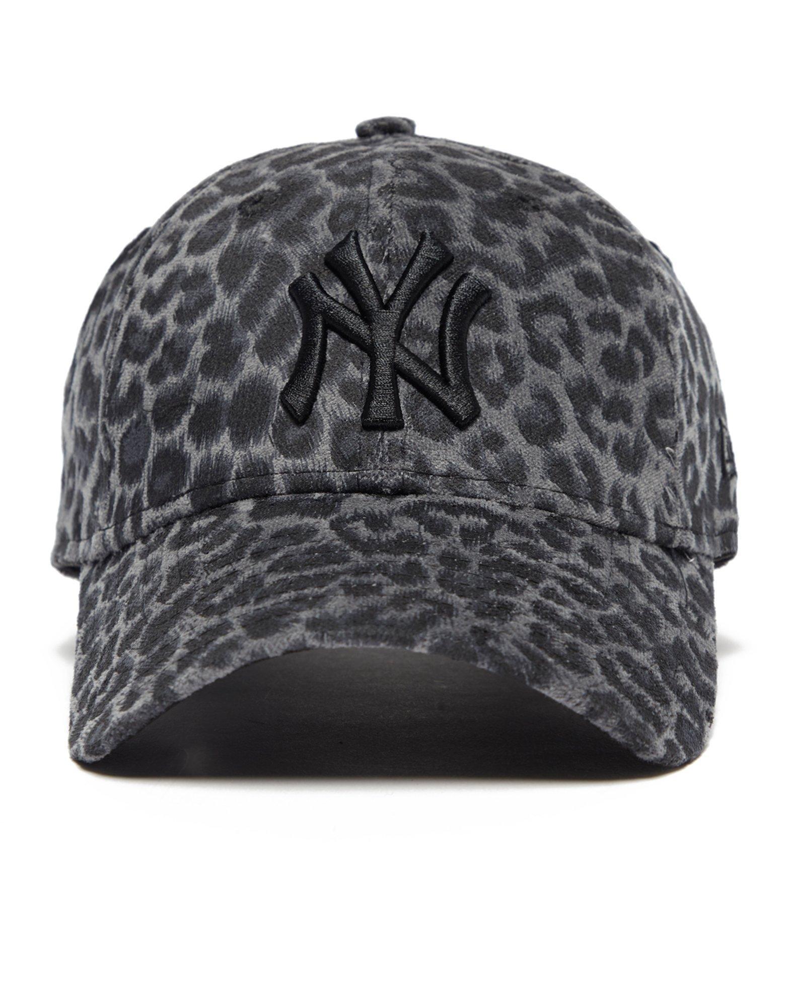 leopard ny yankees hat