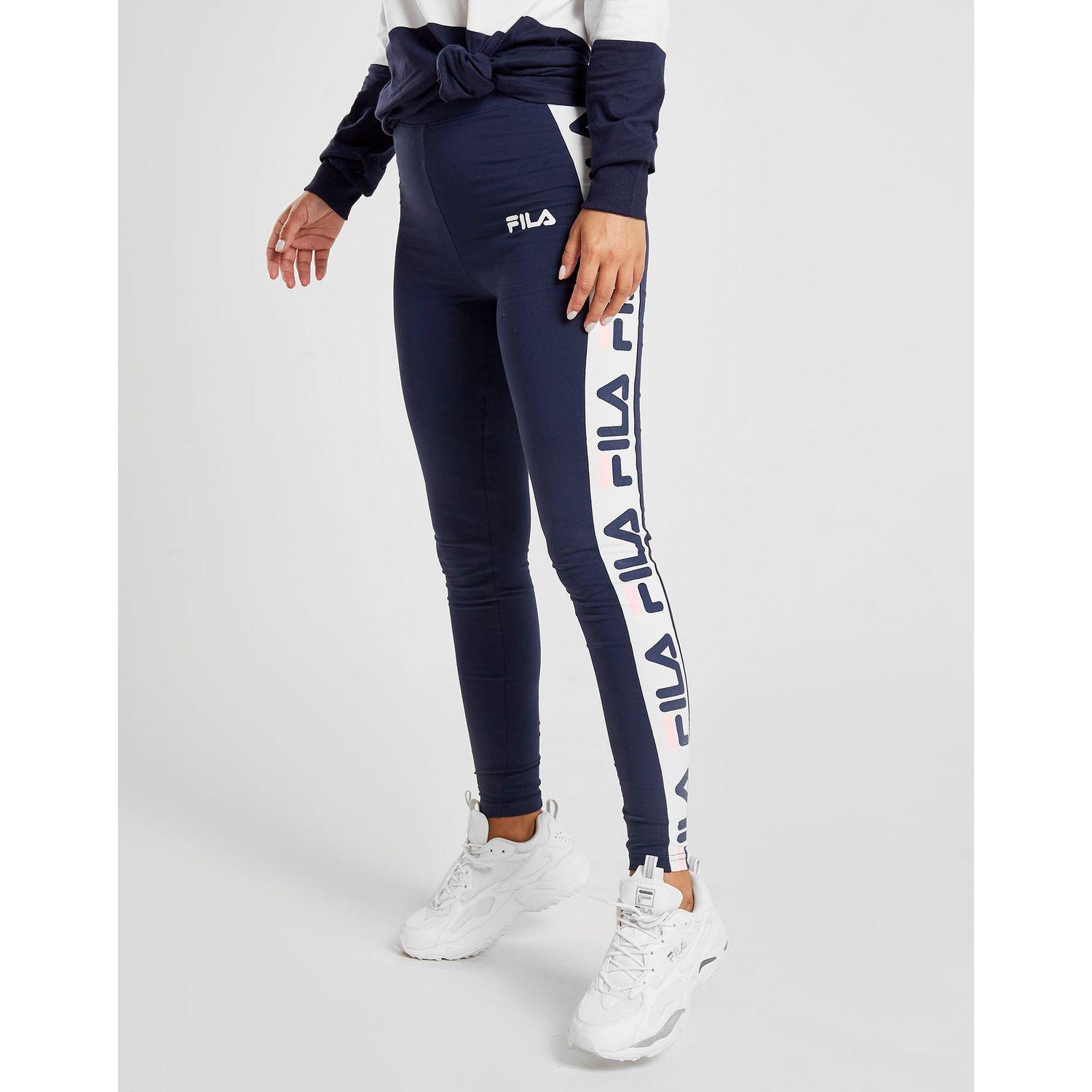 fila logo panel leggings