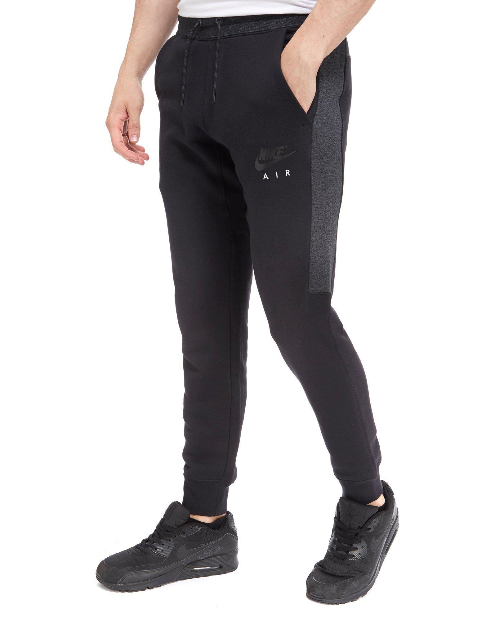 Lyst - Nike Air Deep Cuff Fleece Pants in Black for Men