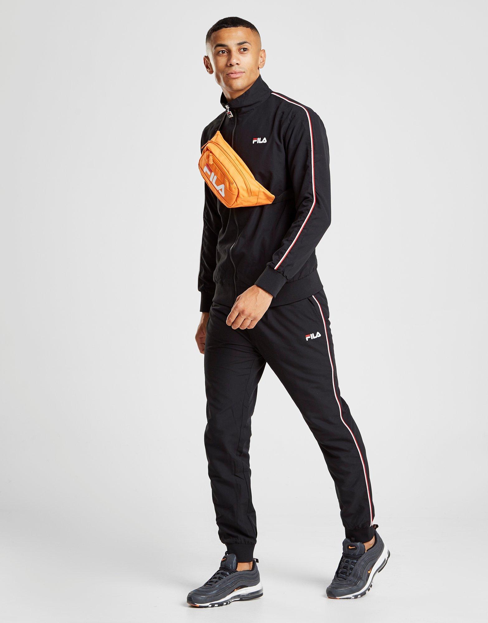 orange fila fanny pack