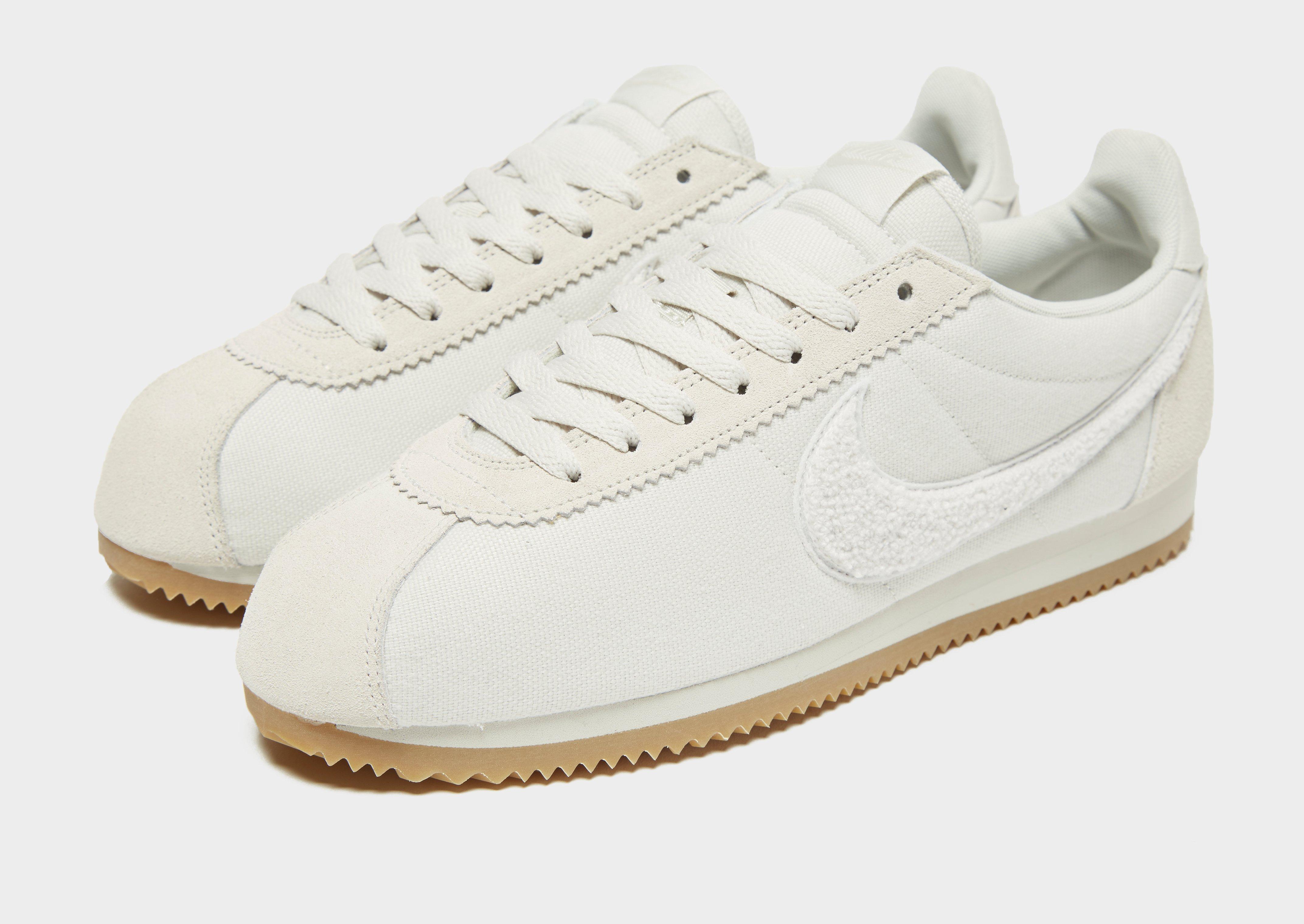 Nike Canvas Cortez Se in White/Brown (White) for Men - Lyst