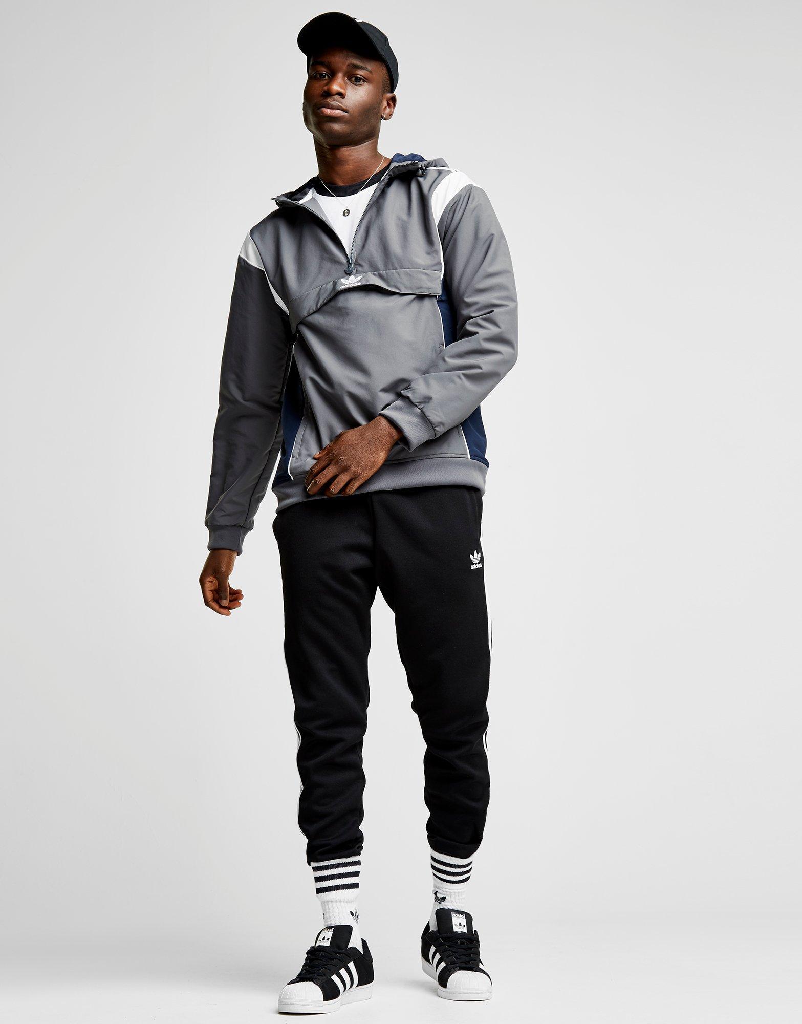 Adidas Originals Gray Challenger 12 Zip Jacket for men Adidas Originals Gray Challenger 12 Zip Jacket for men