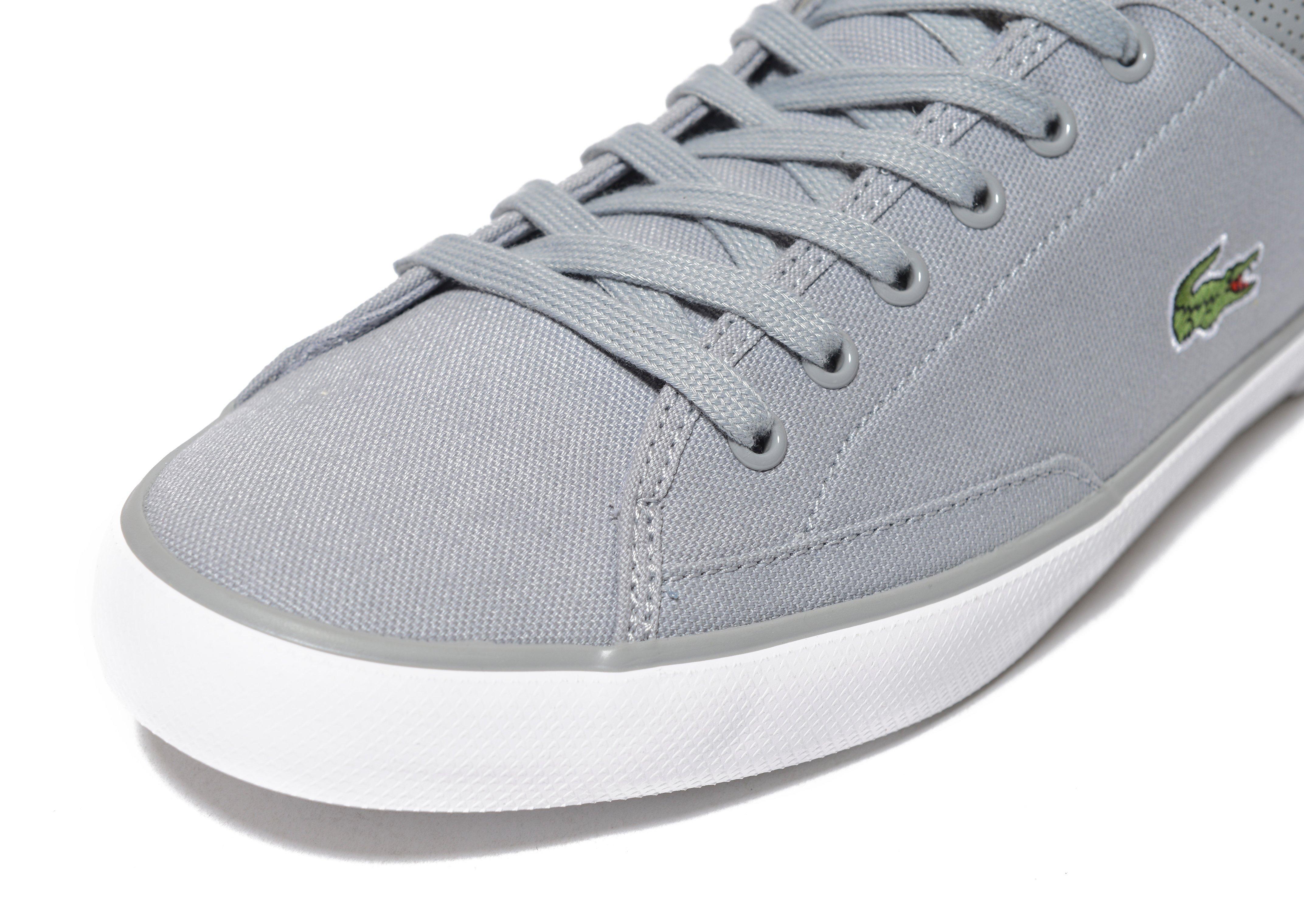 Lacoste Leather Angha 217 in Grey/Tan 