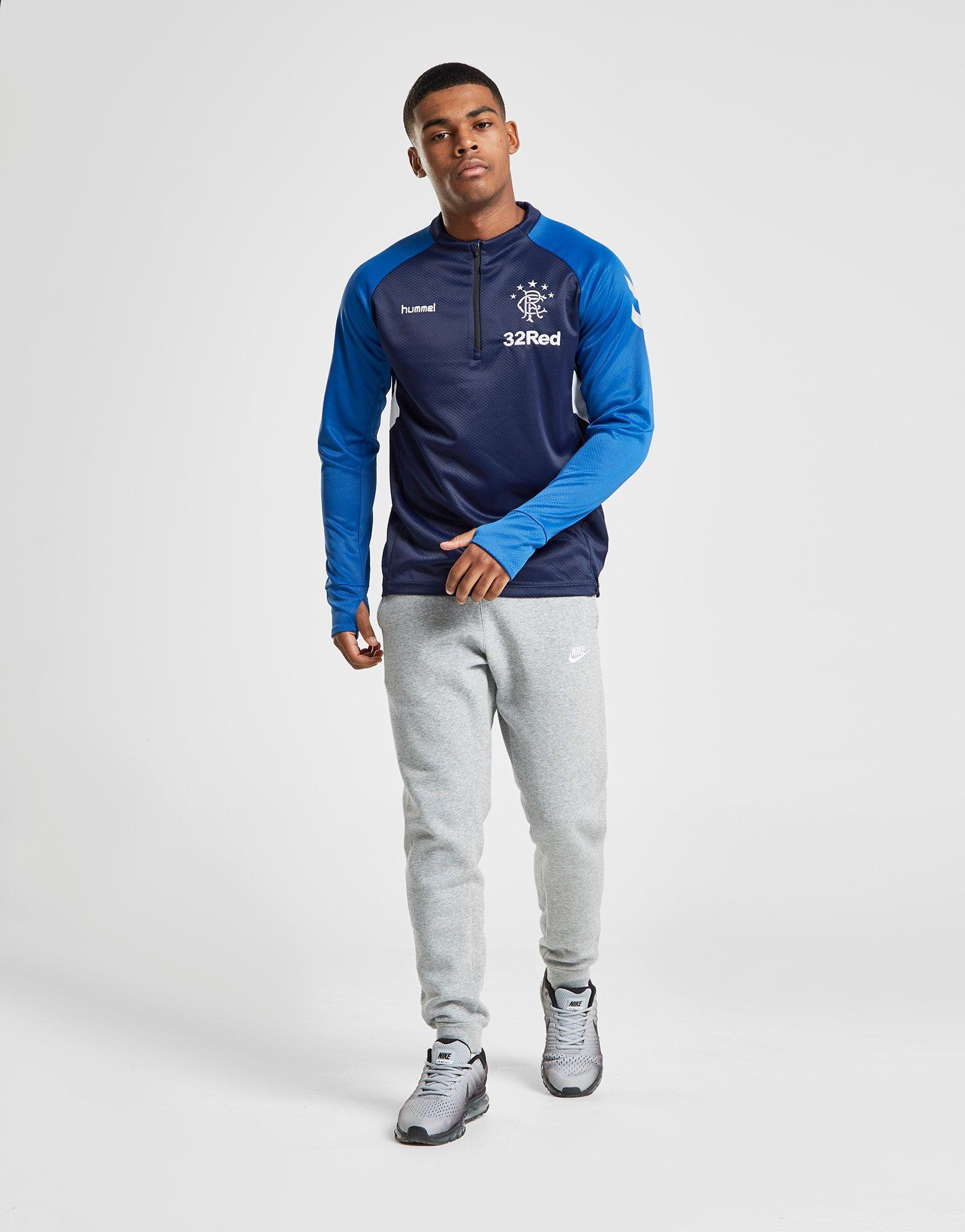 rangers tracksuit hummel