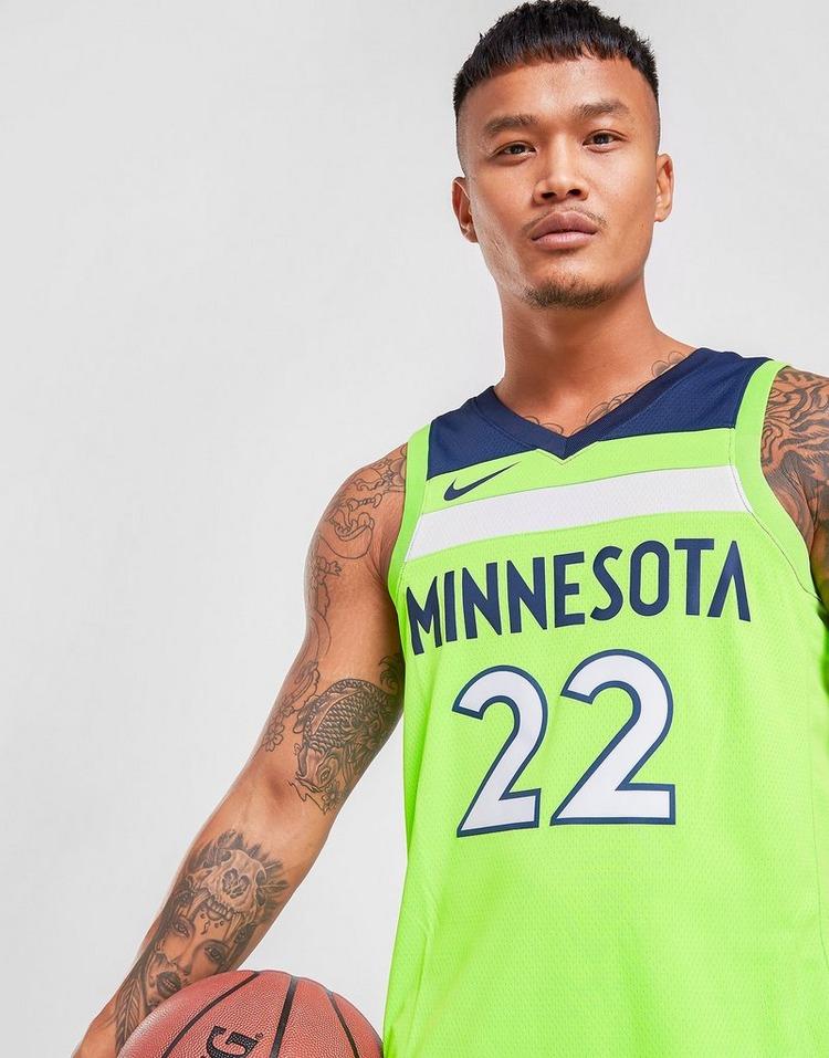 timberwolves jersey green