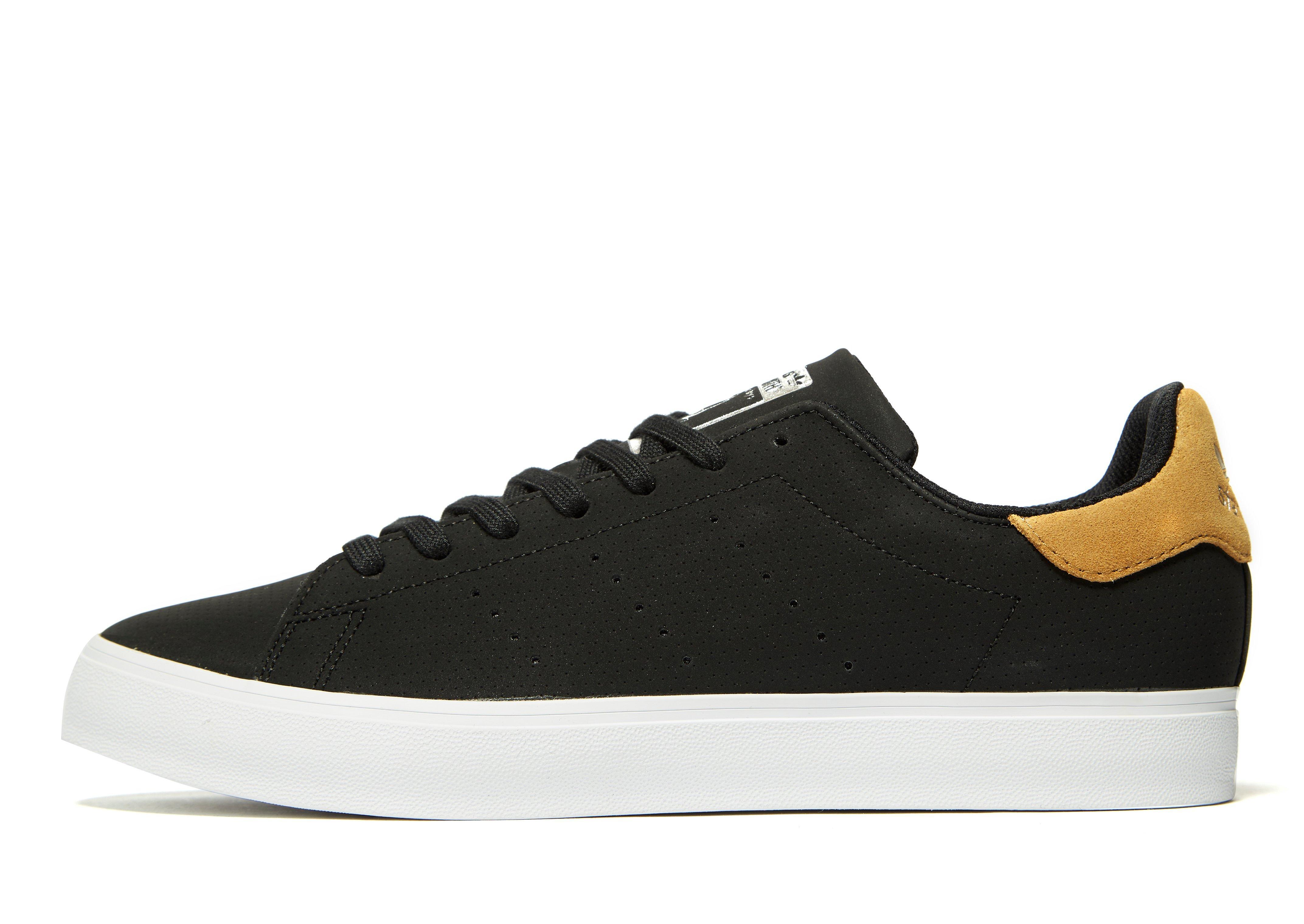 stan smith black yellow
