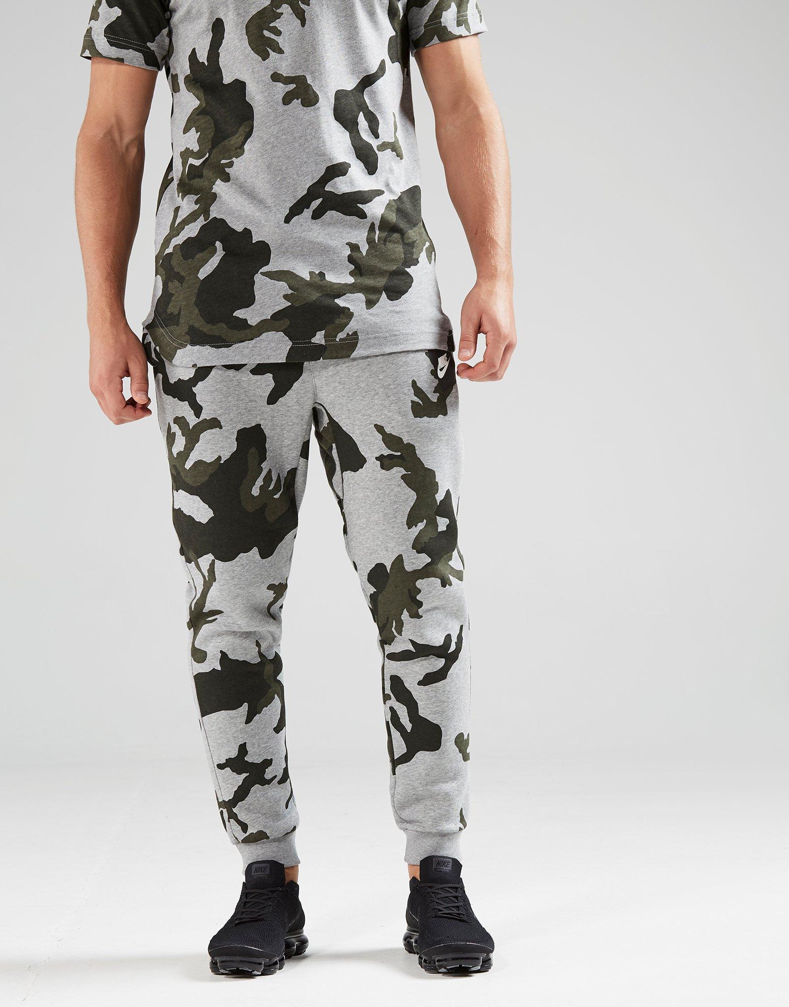 huntrite men's camo fleece pants