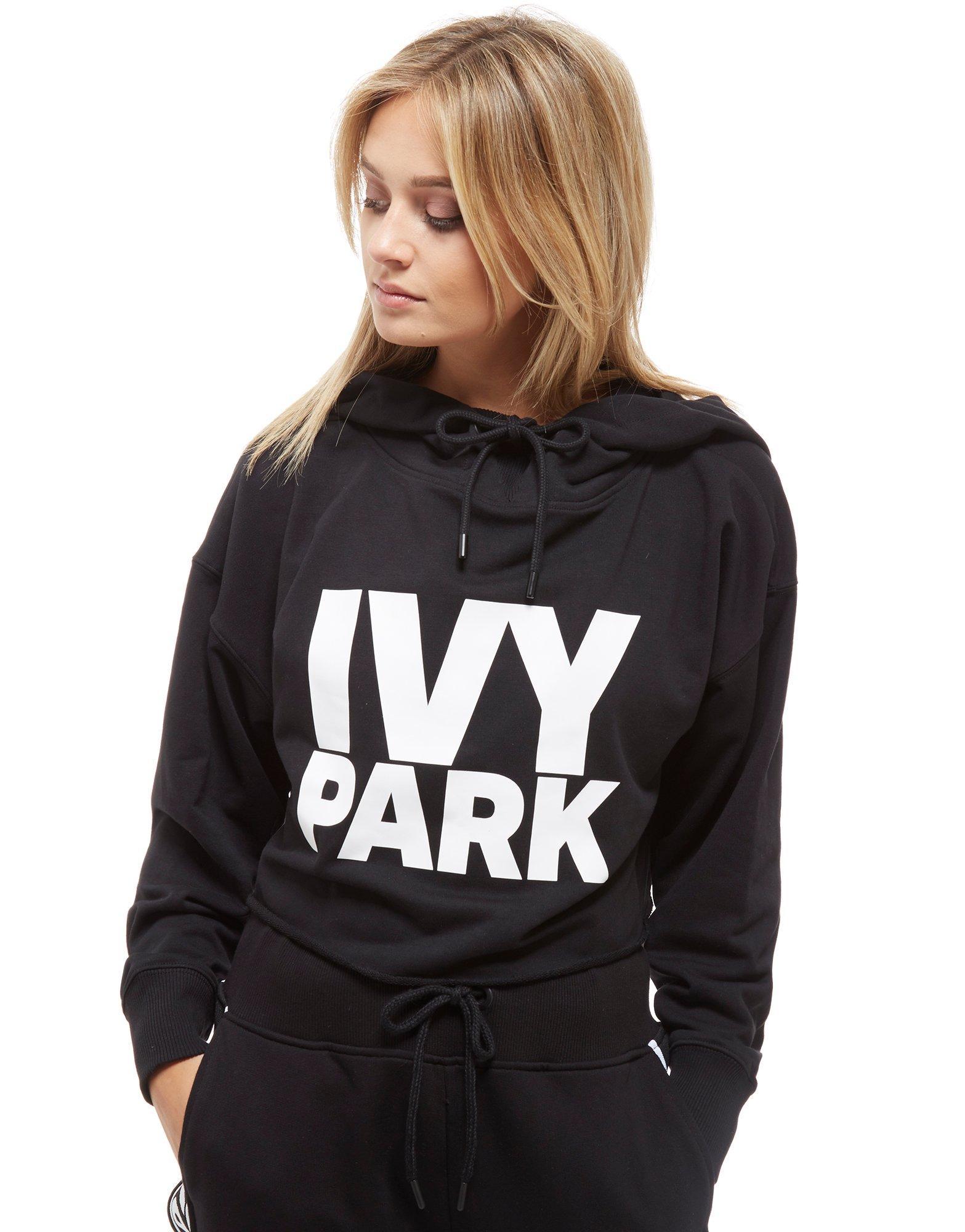 cropped ivy park hoodie