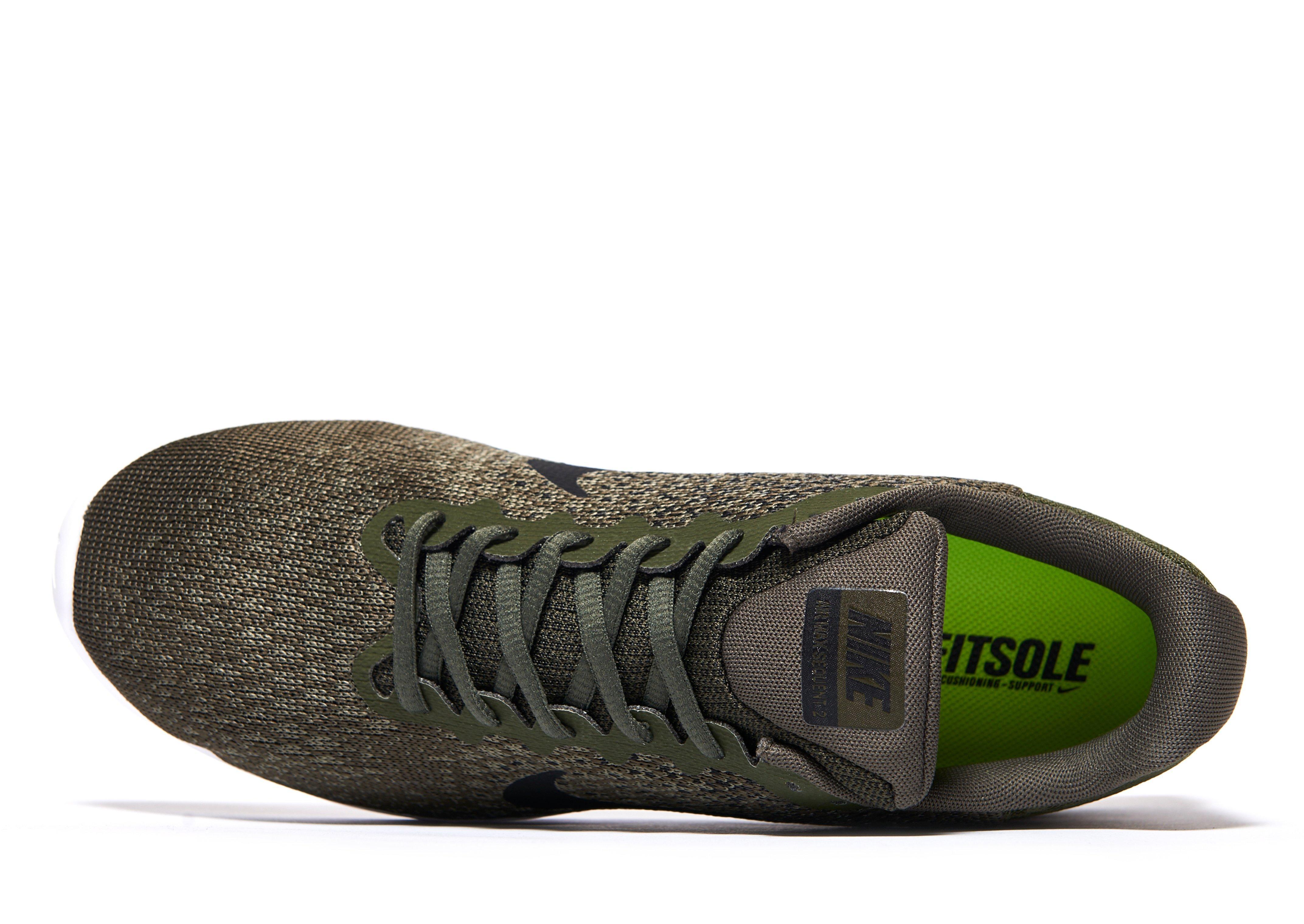 nike sequent 2 green