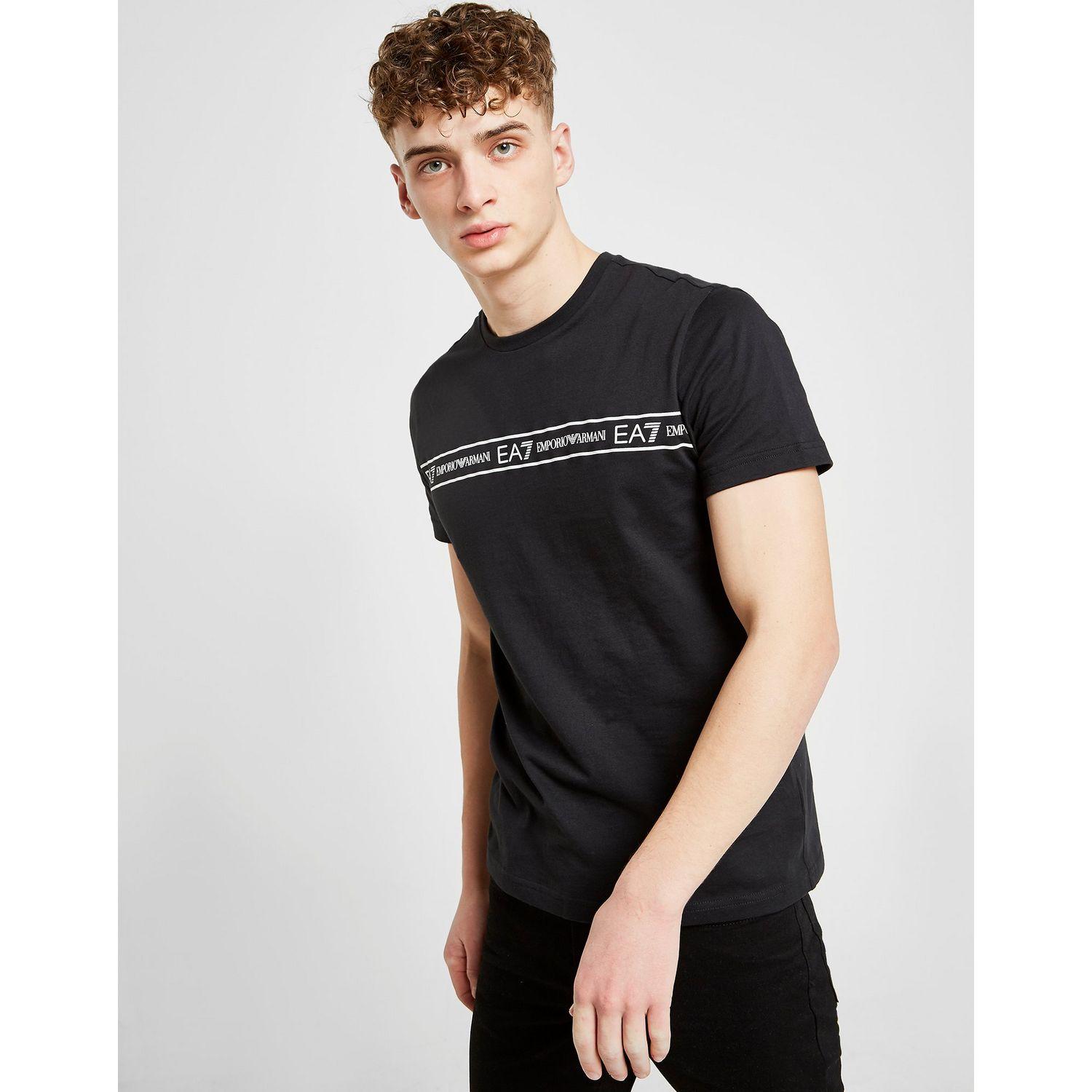 ea7 tape t shirt