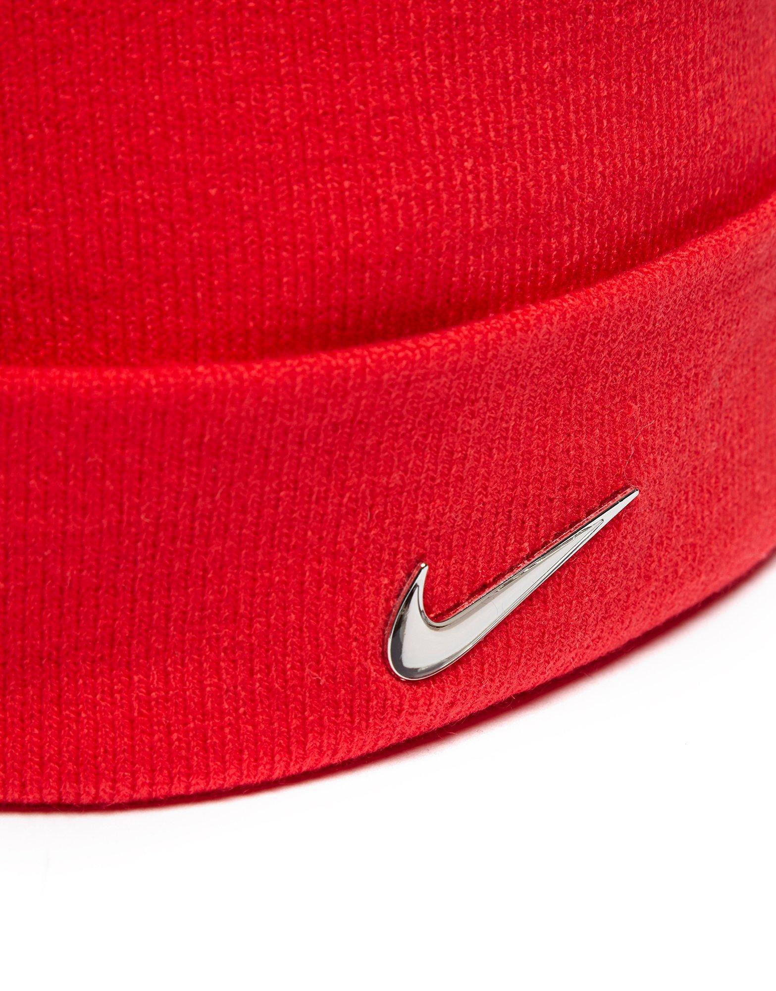 nike with red swoosh