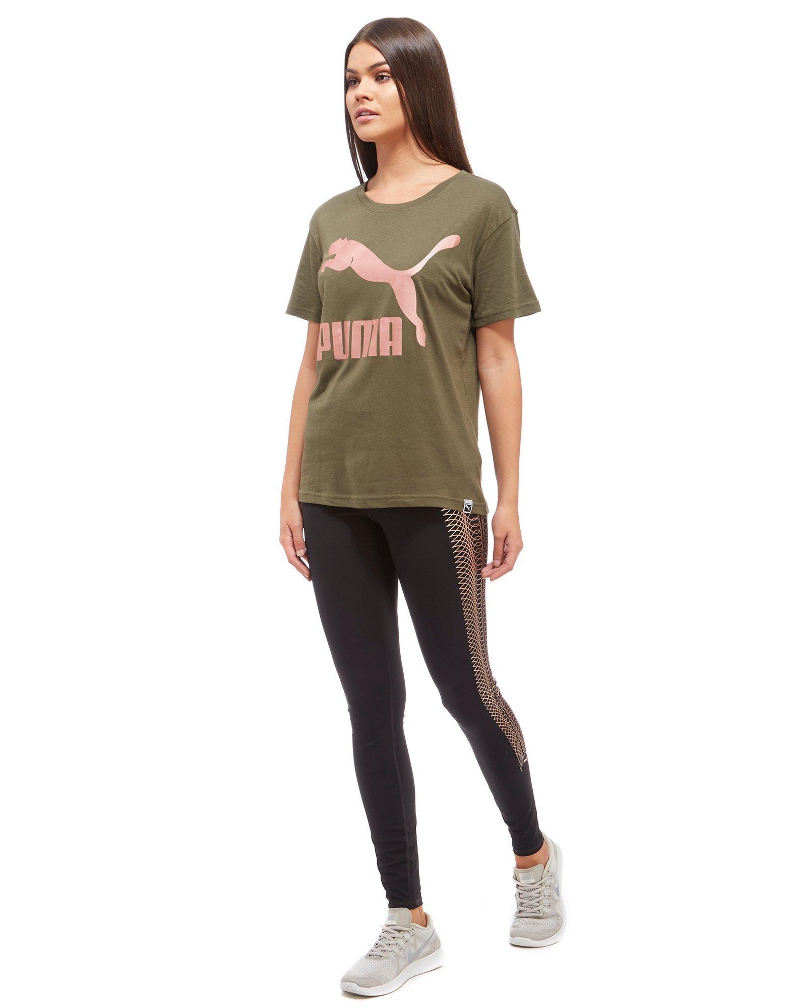 Lyst - Puma Archive Logo T-shirt in Green