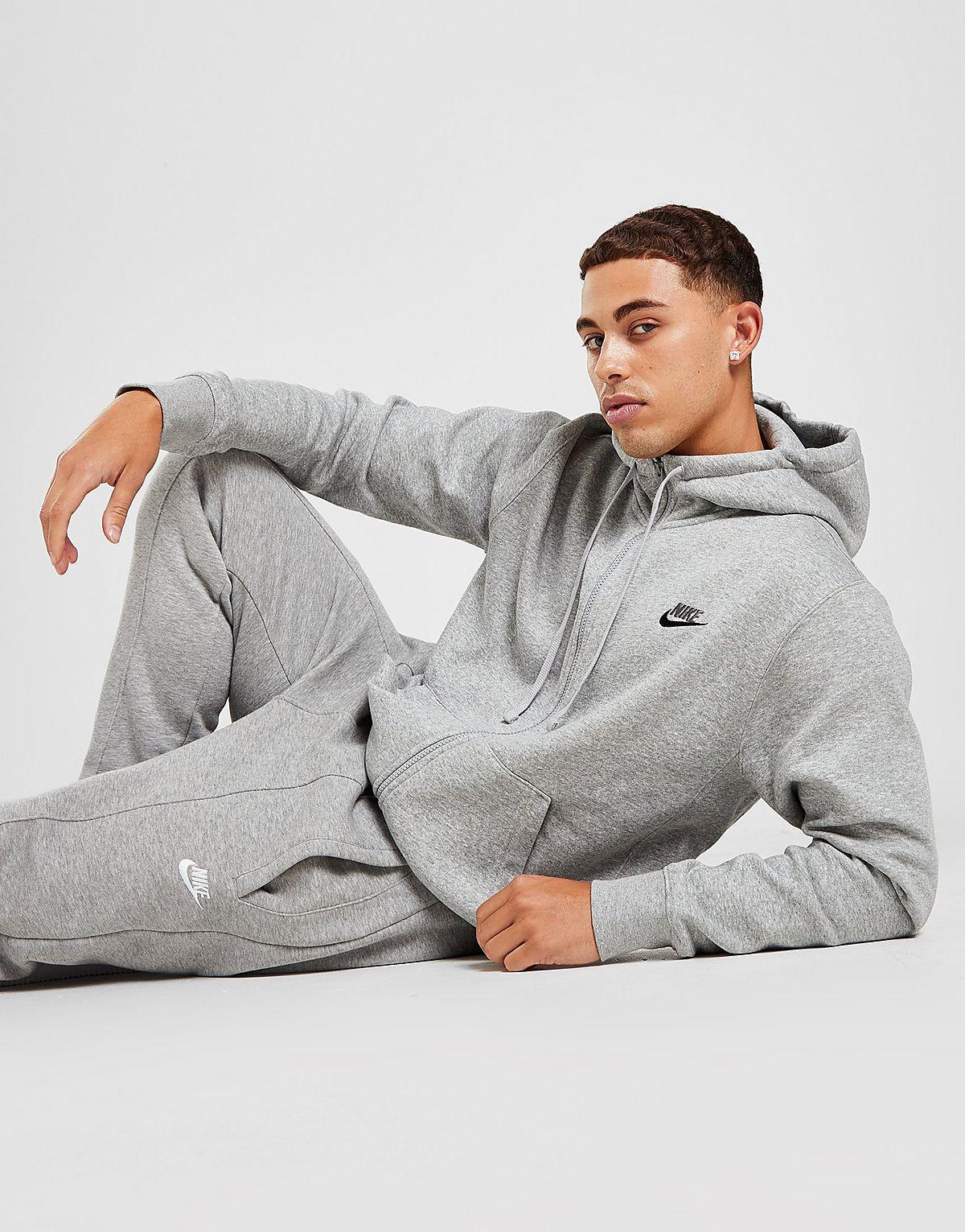 Nike Foundation Full Zip Hoodie in Grey for Men | Lyst UK