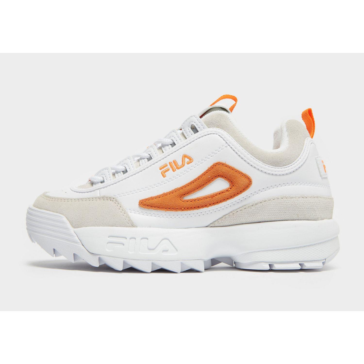 orange fila disruptor ii