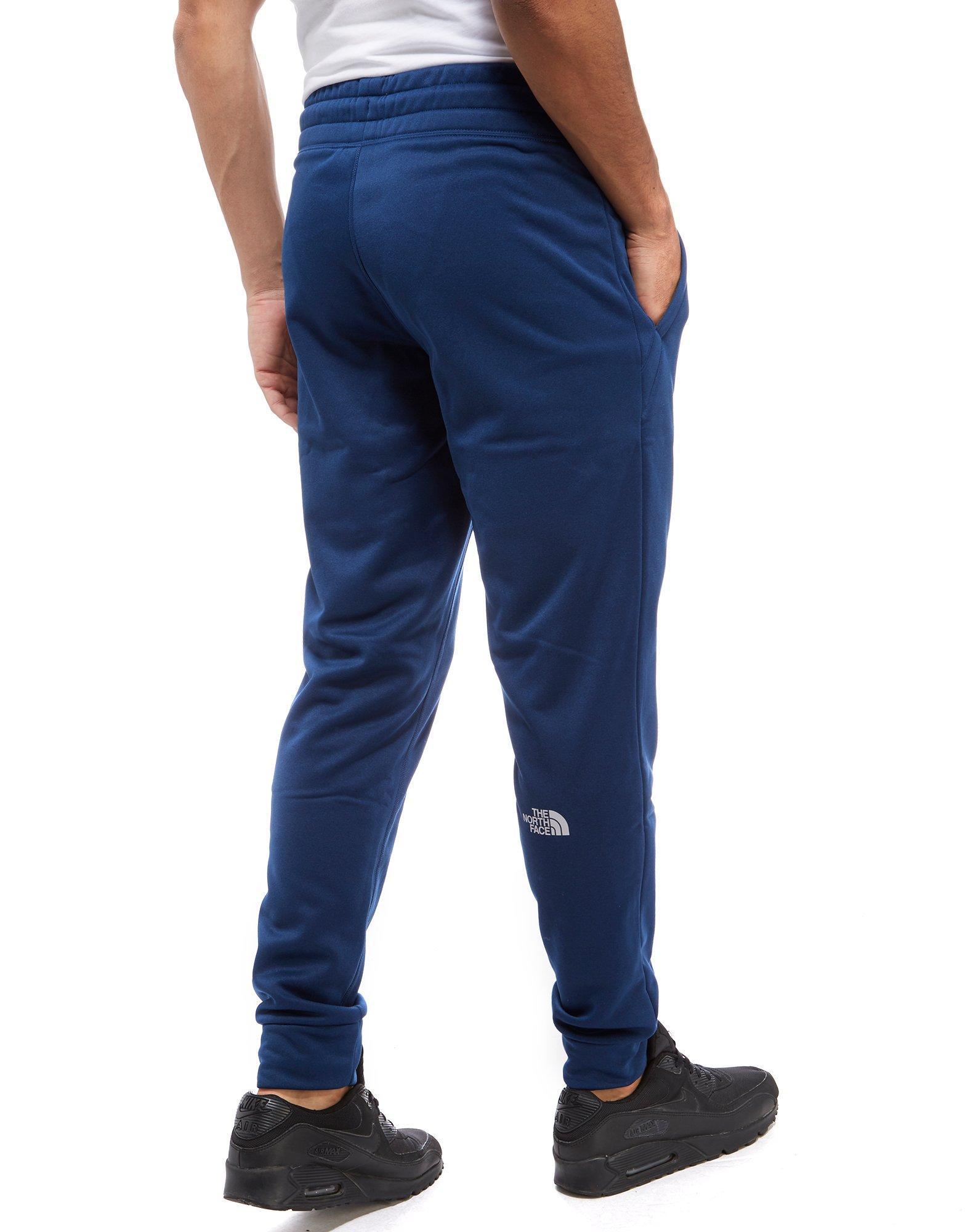 The North Face Cotton Mittelegi Poly Track Pants in Navy (Blue) for Men ...