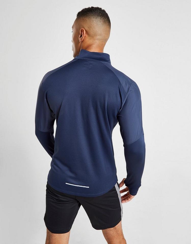 Nike Synthetic Pacer Hybrid 1/2 Zip Track Top in Navy/White (Blue) for
