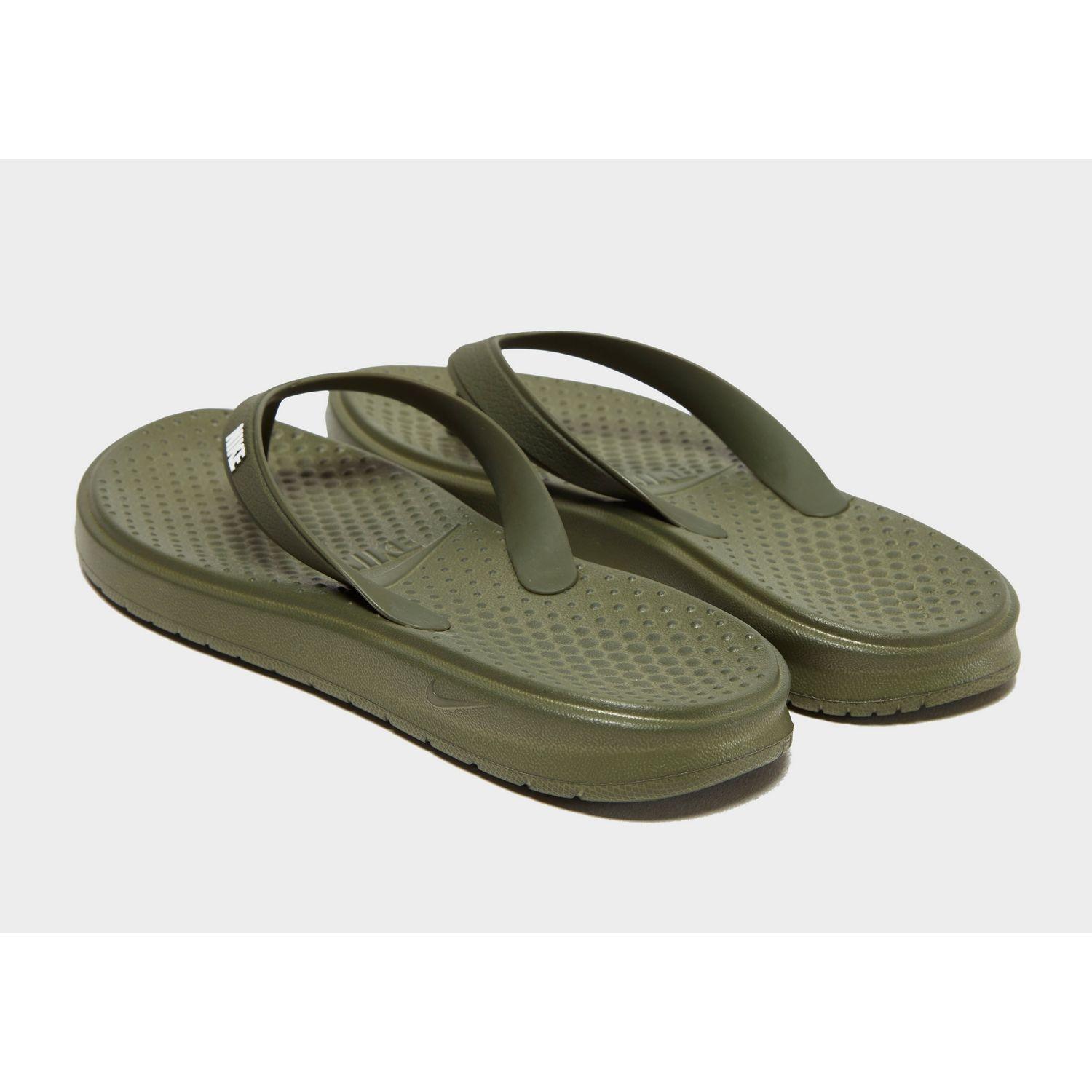 nike solay flip flops junior