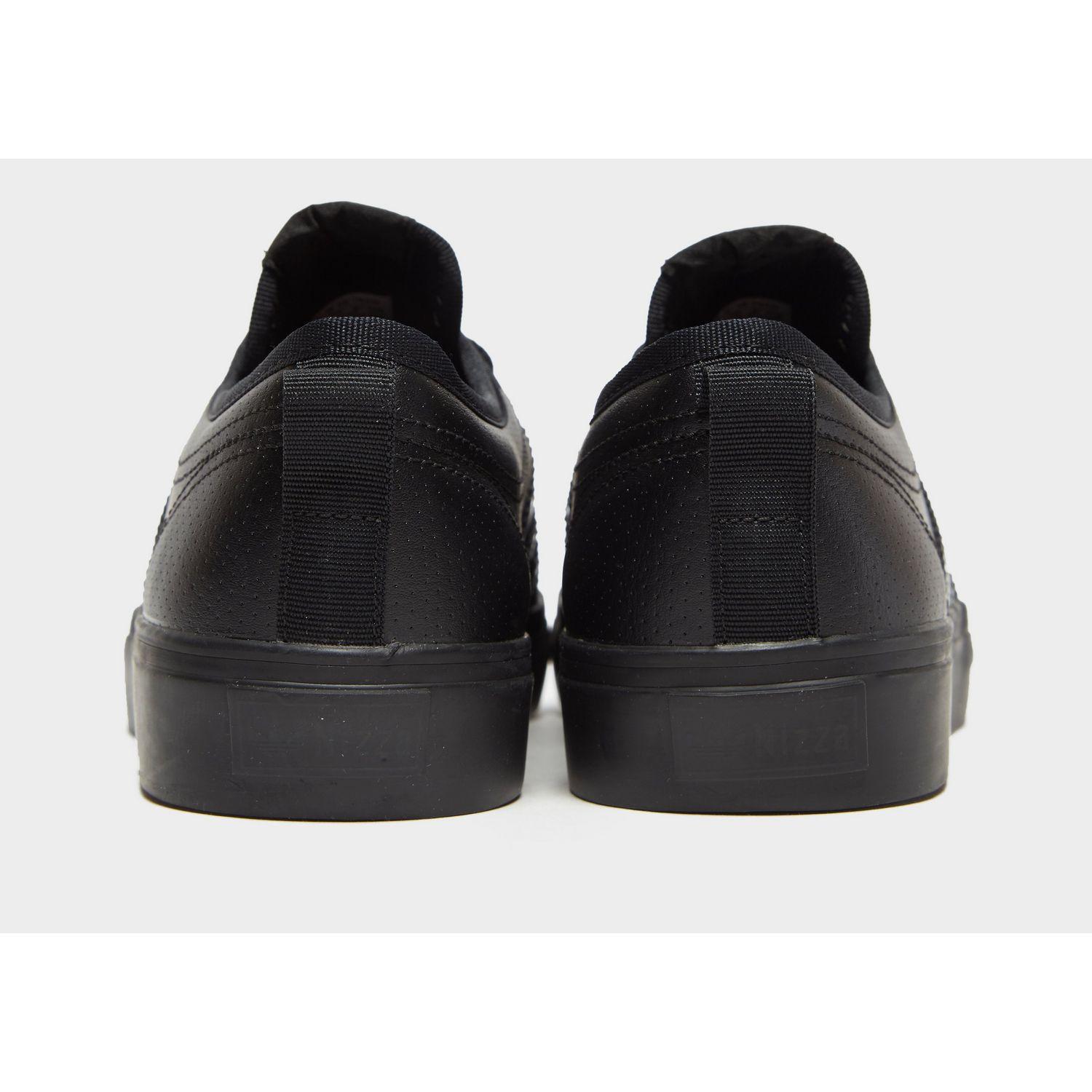 adidas nizza lo black leather