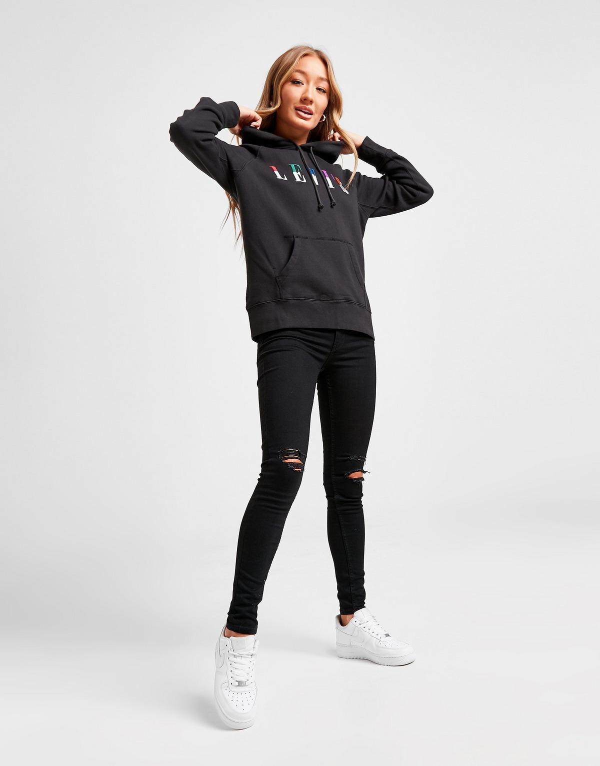 Levis split serif overhead hoodie Clearance