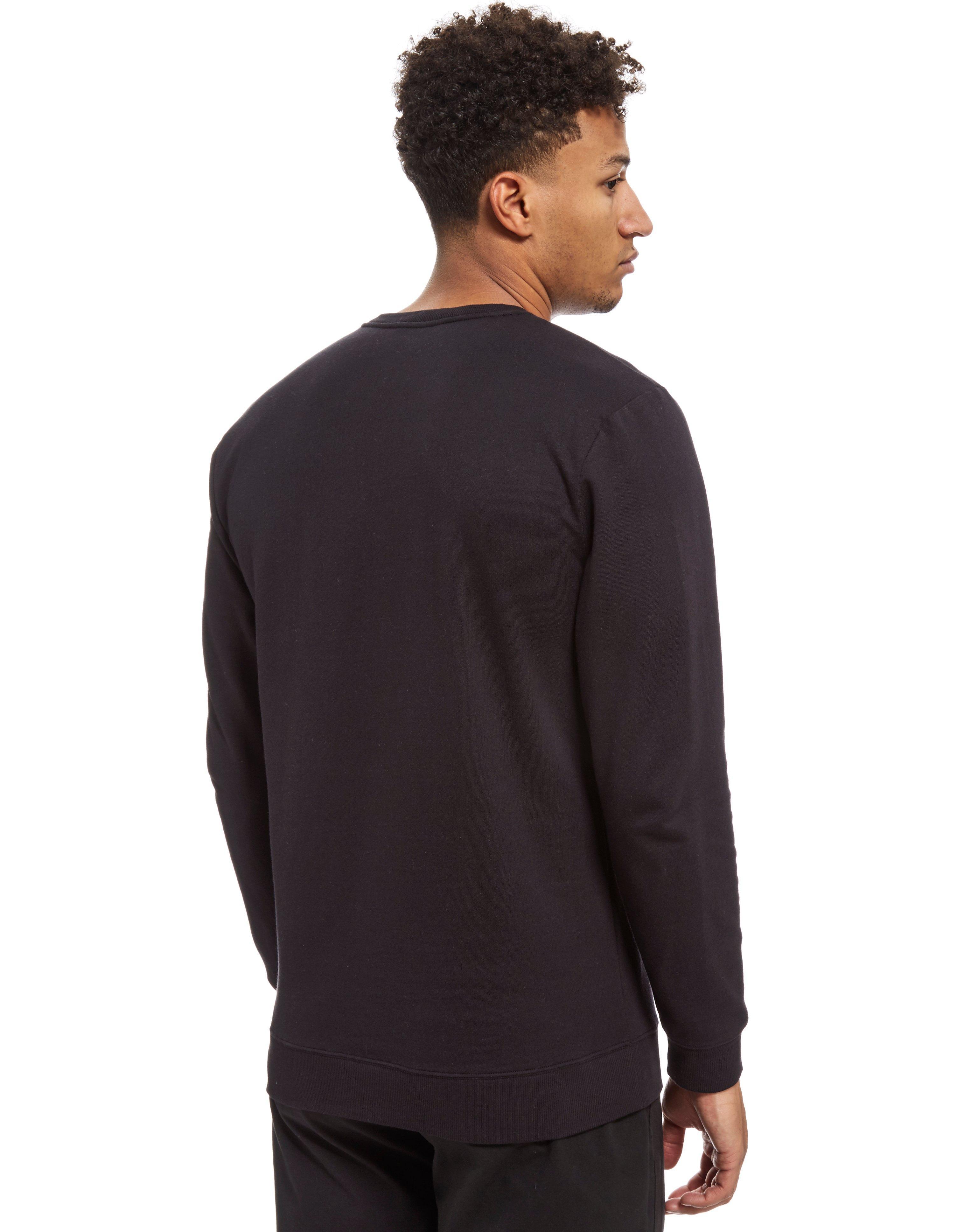 Lyst - Calvin Klein Logo Sweatshirt in Black for Men