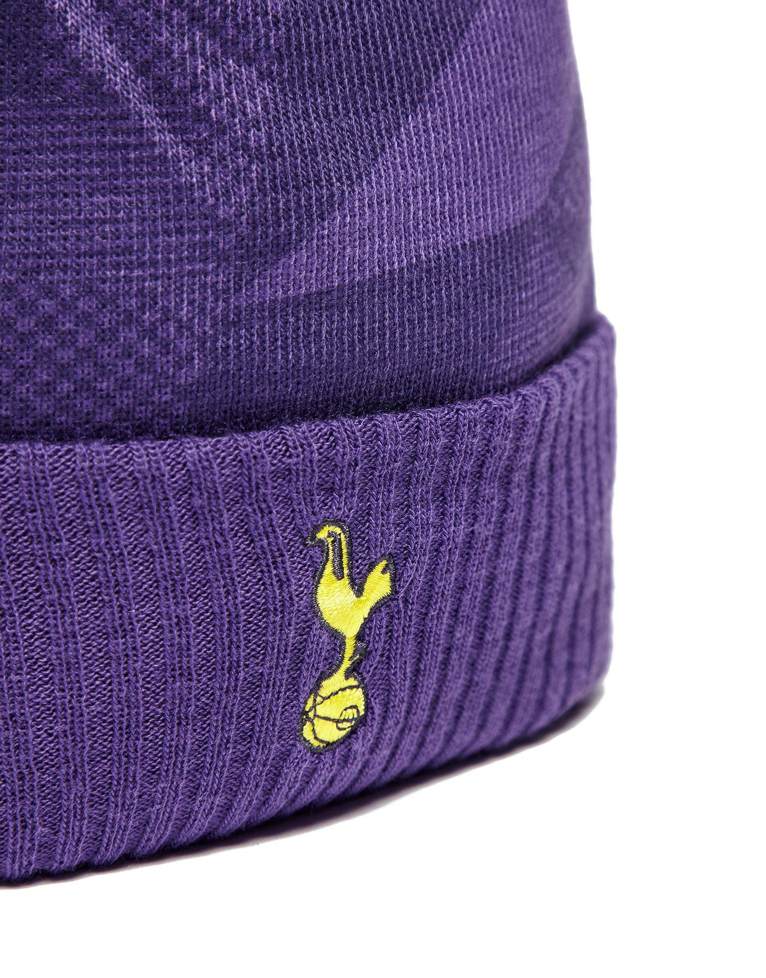 Nike Synthetic Tottenham Hotspur Fc Pom Beanie in Purple/Yellow (Purple