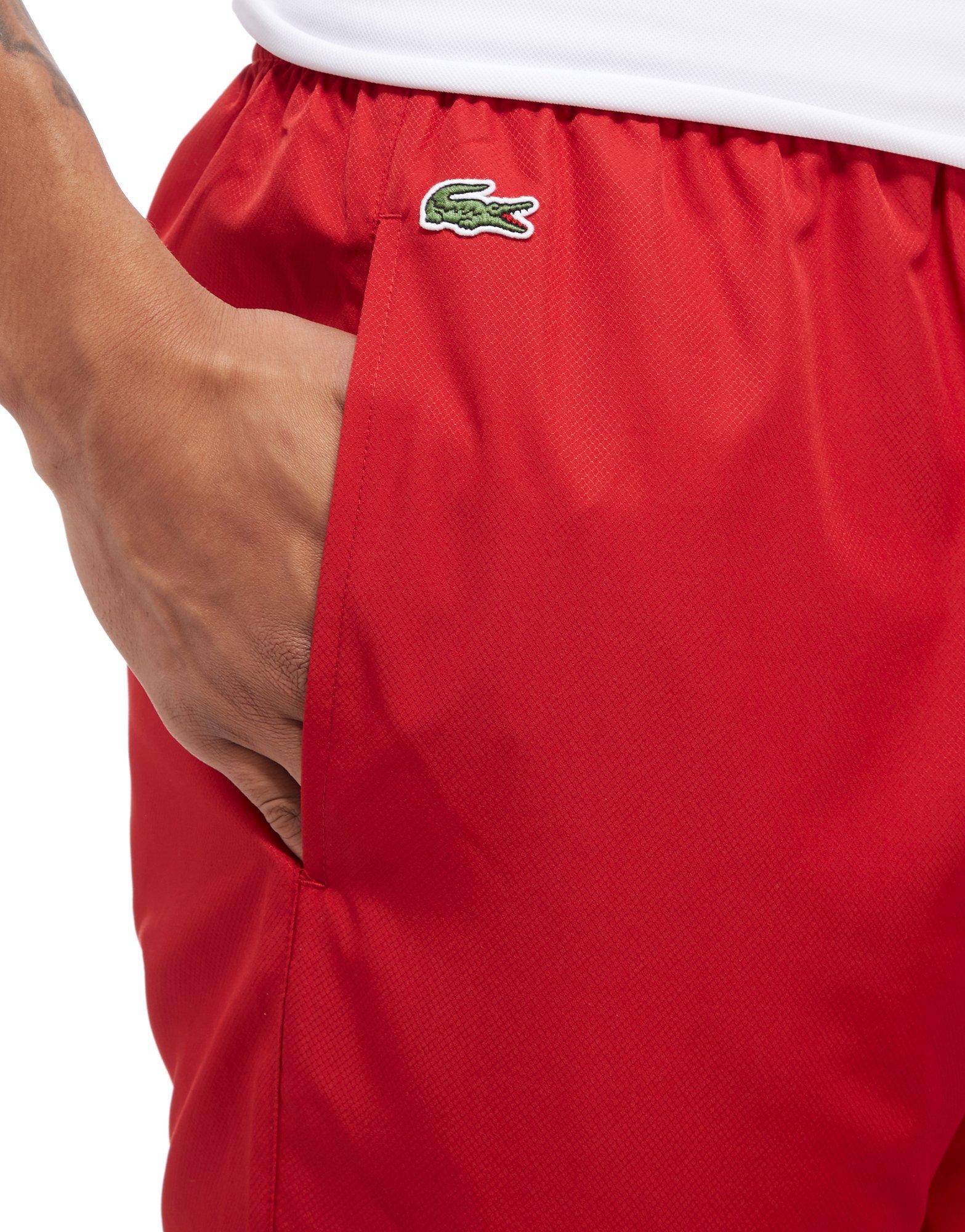 lacoste guppy track pants black