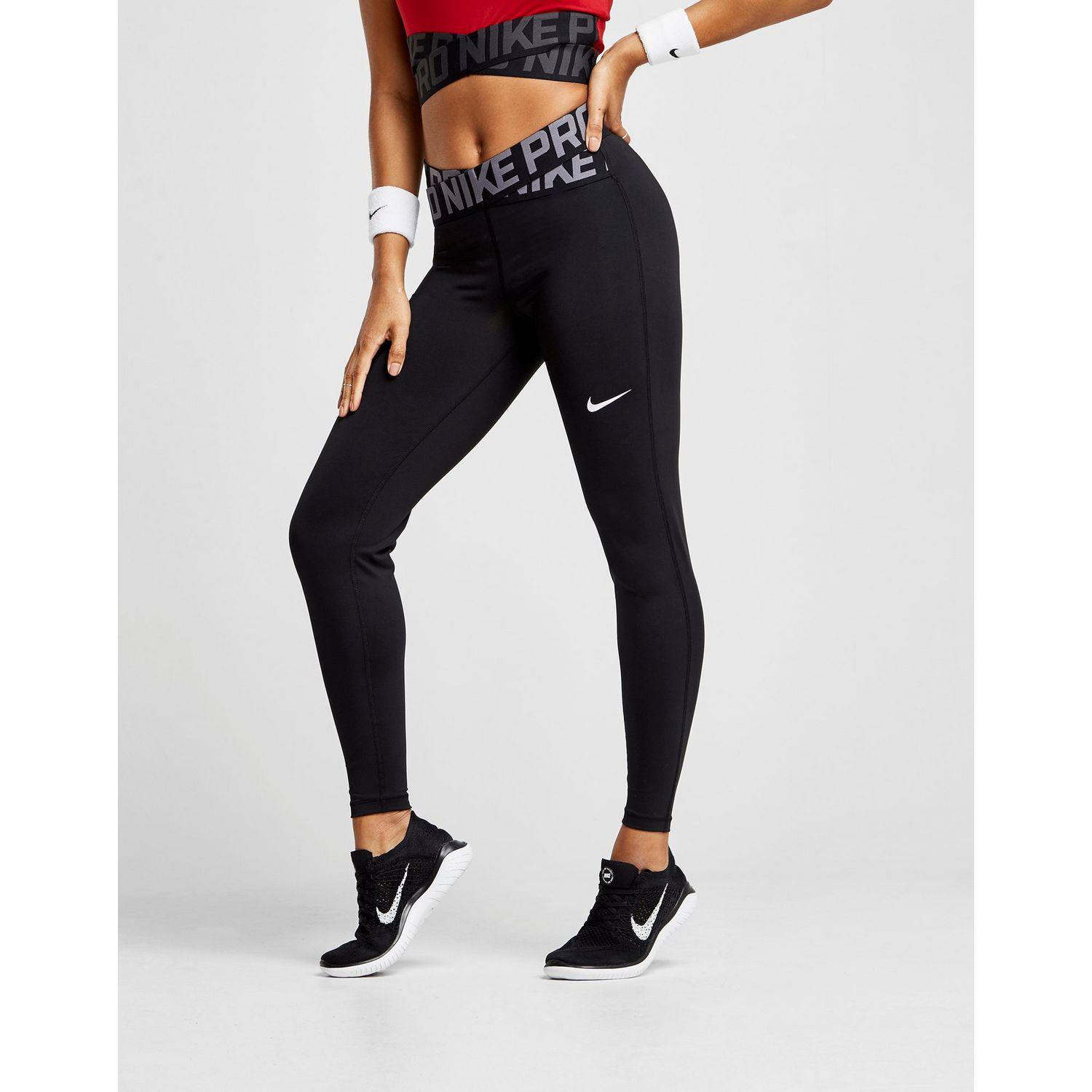 Nike Synthetic Pro Cross Over Training Tights in Black - Lyst