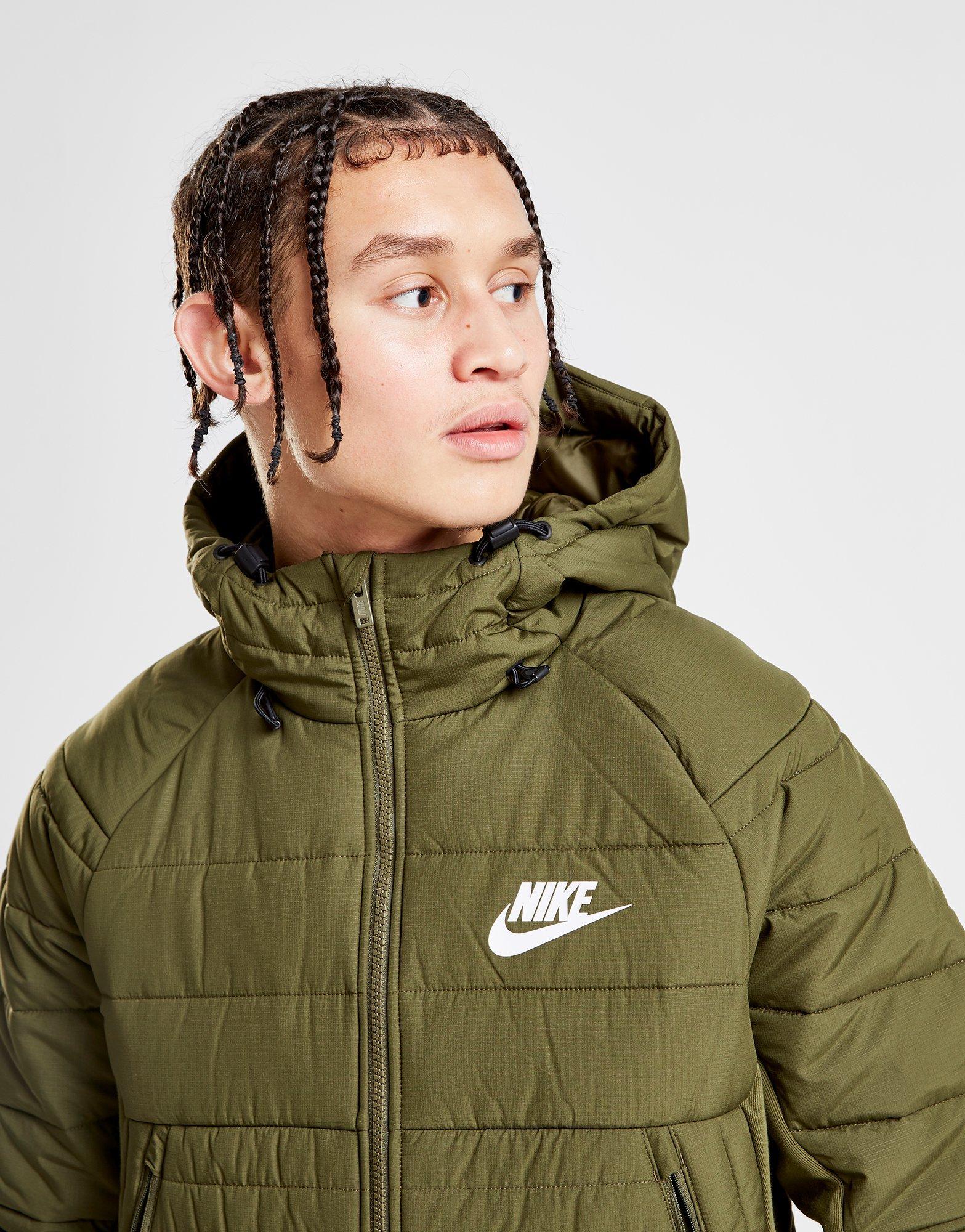 nike synthetic fill hybrid jacket