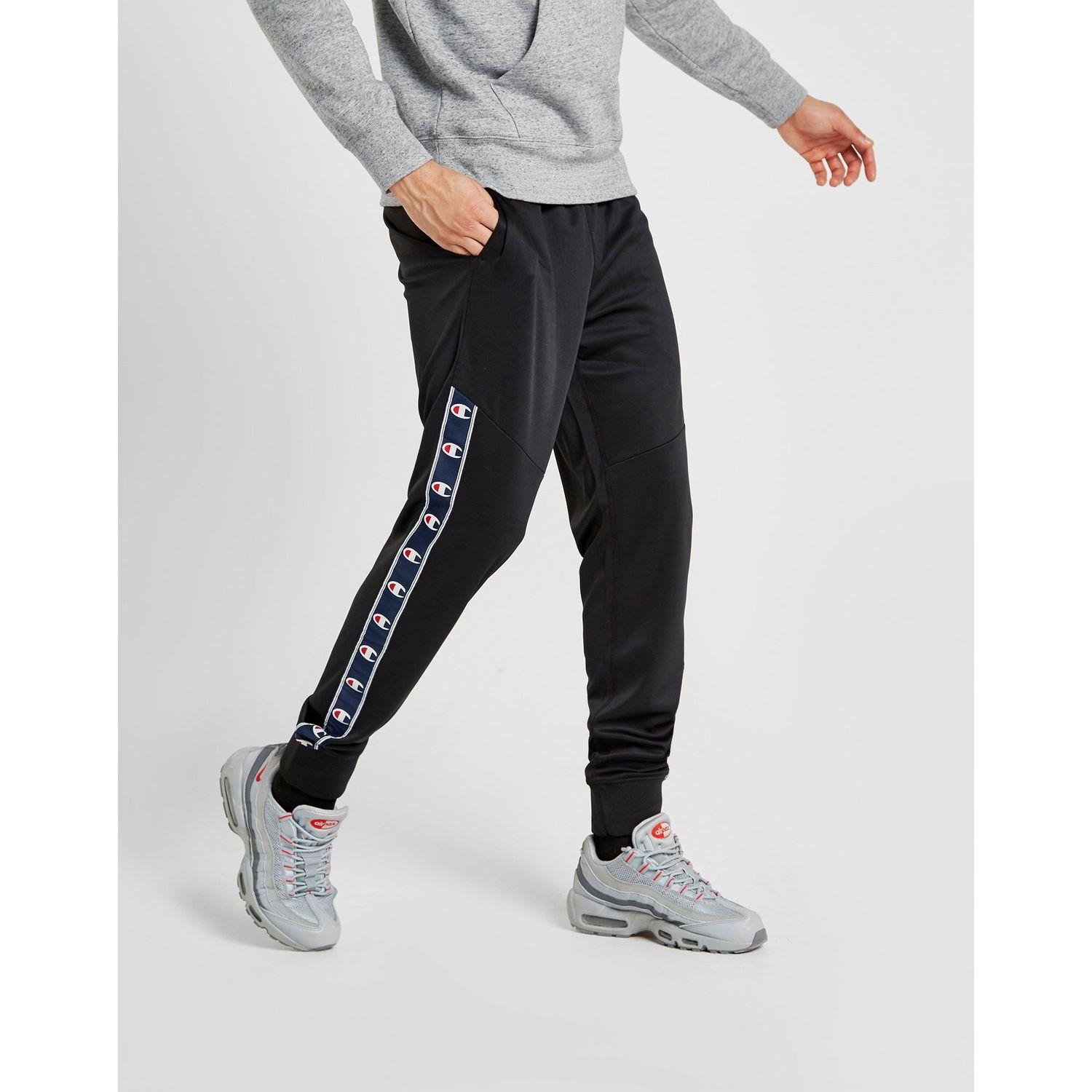 champion tape poly track pants off 53 