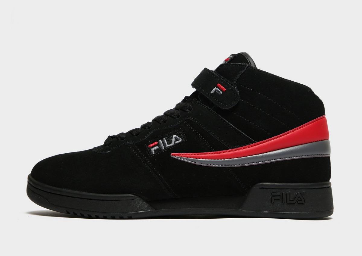 black suede fila