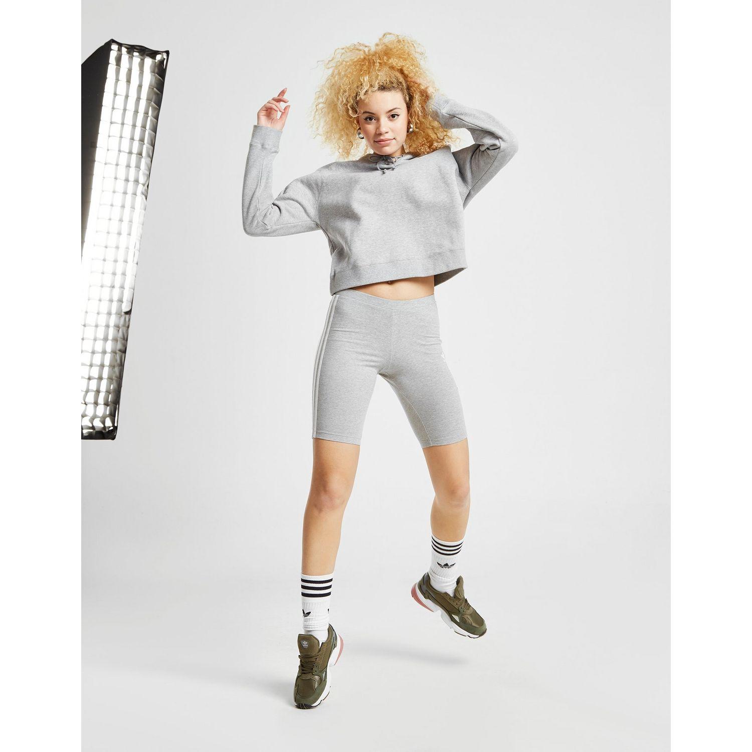 womens grey adidas cycling shorts