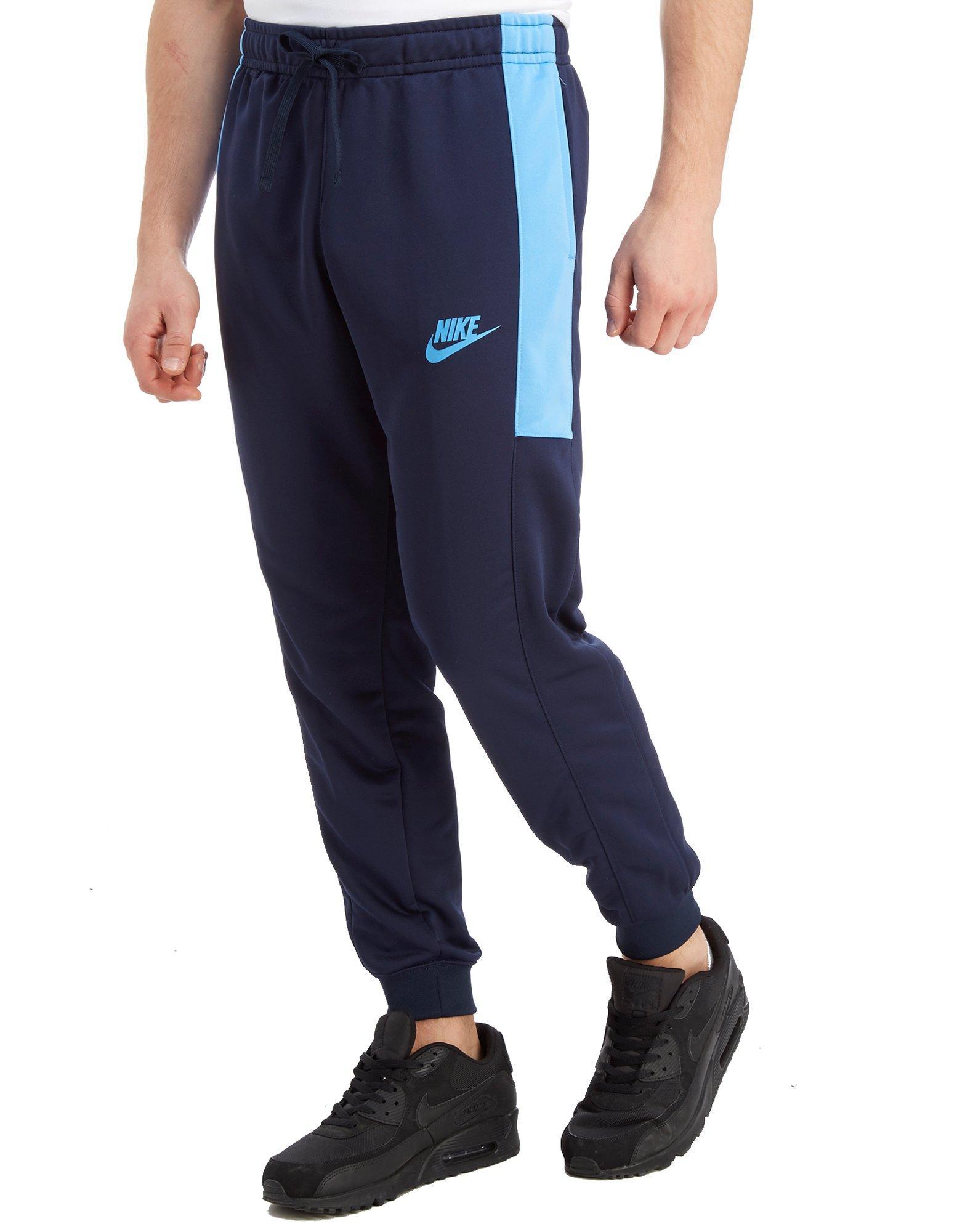 nike poly tracksuit bottoms