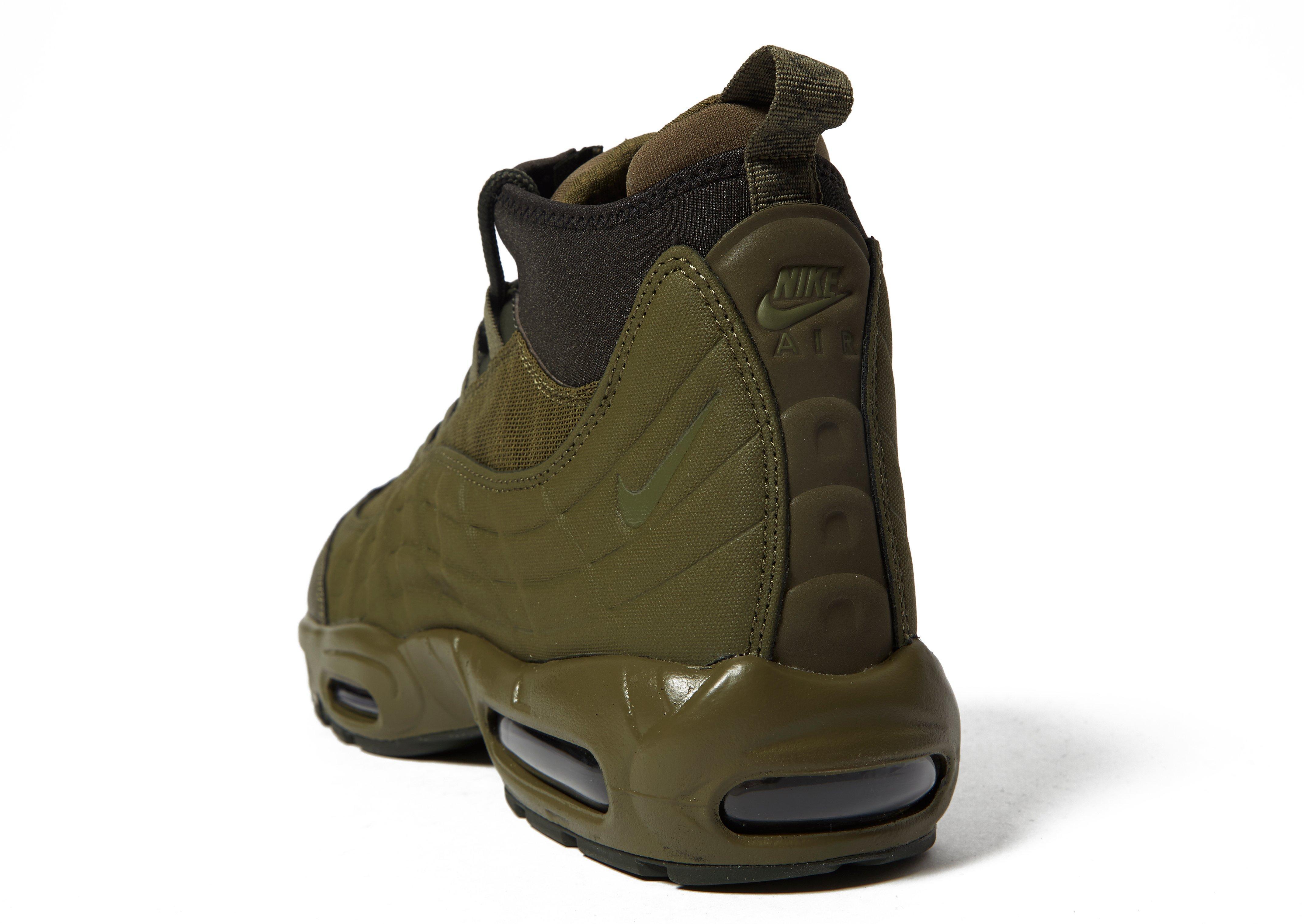 nike air max 95 sneakerboot green