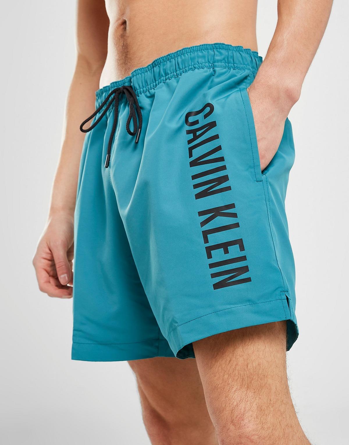 Calvin klein side logo swim shorts online