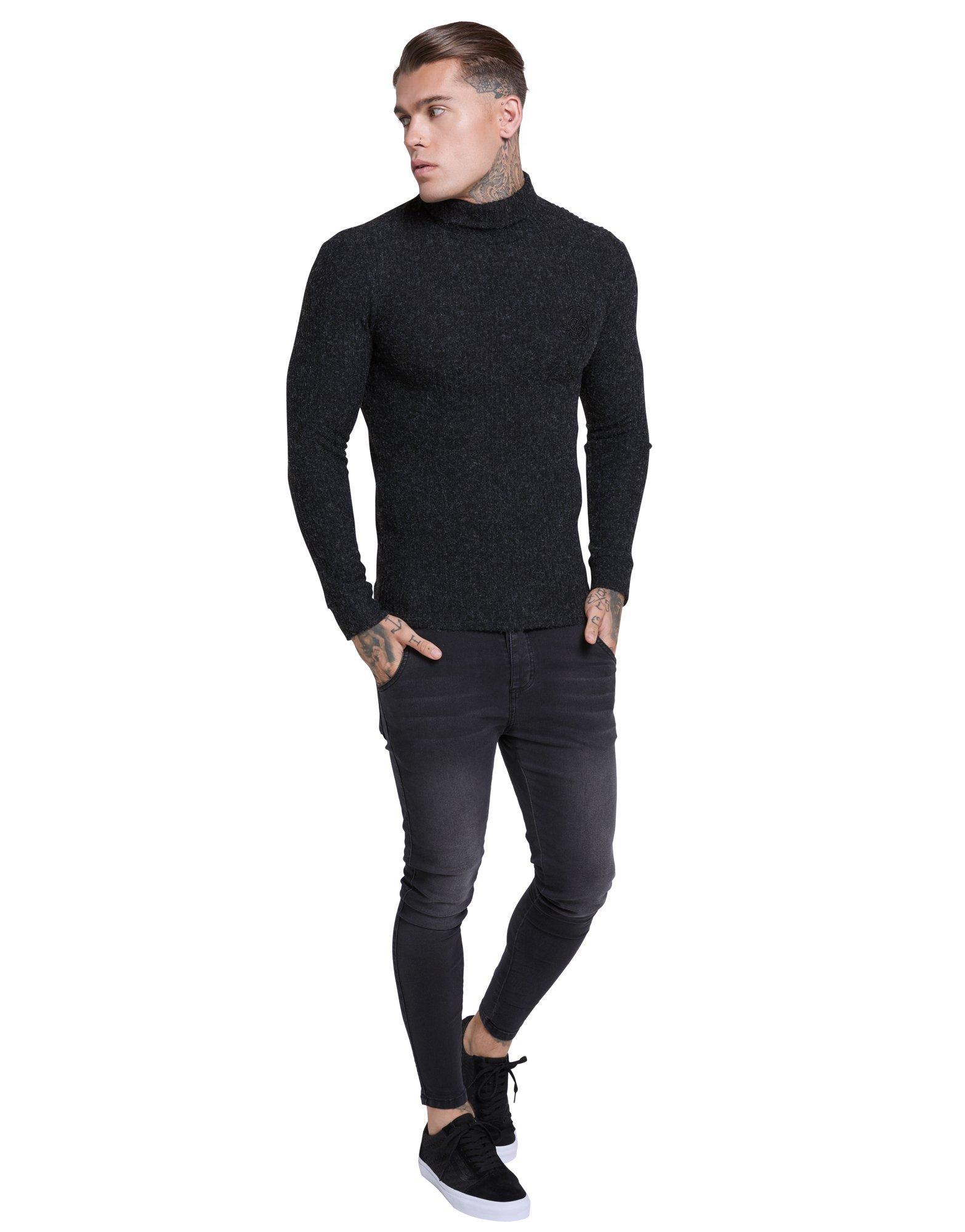 silk roll neck