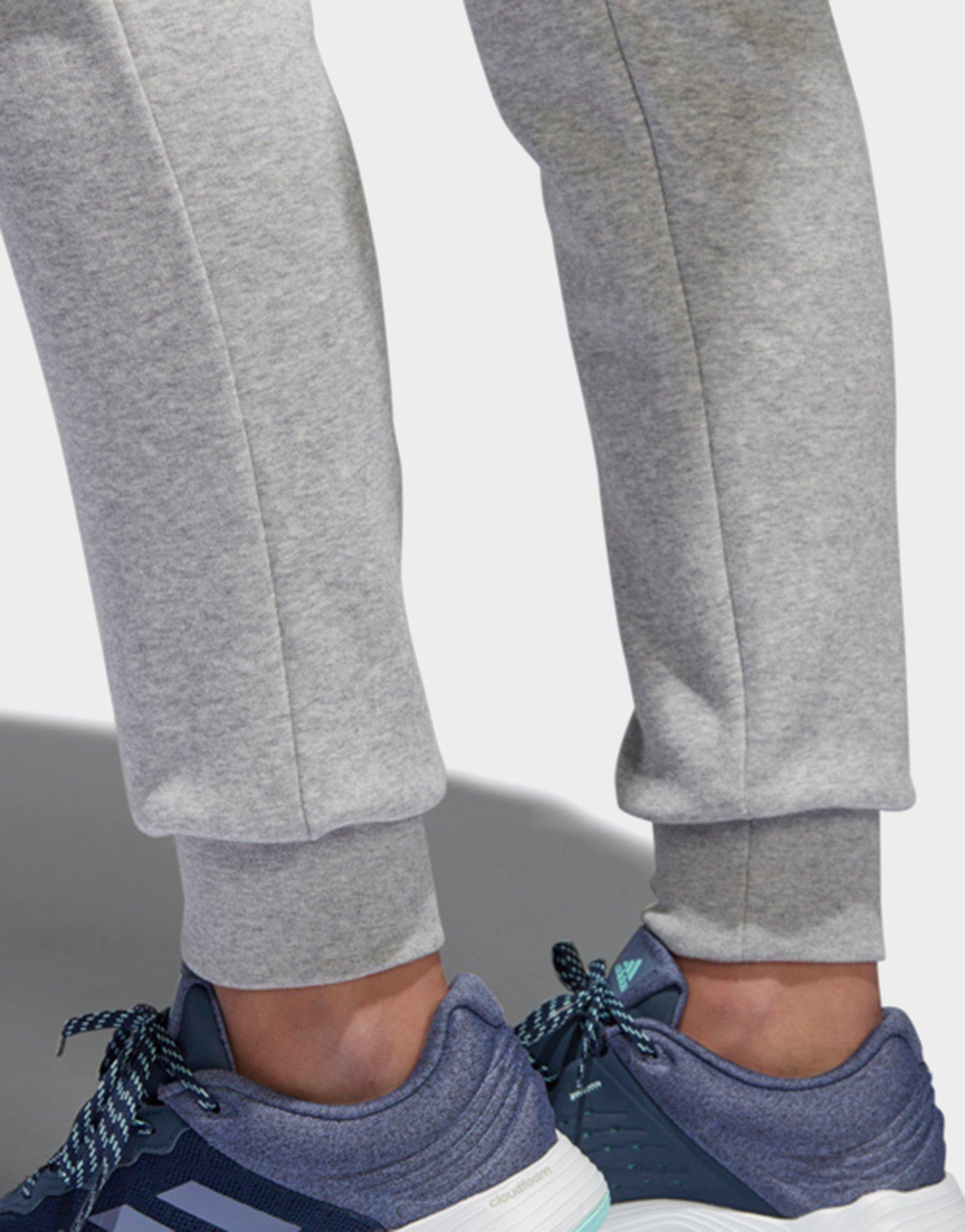 adidas essentials logo cuffed pants