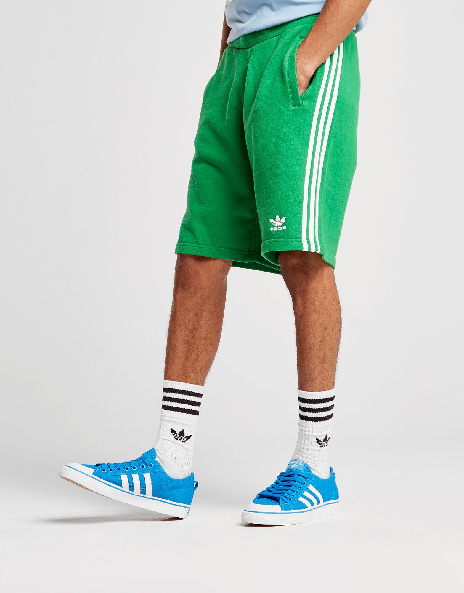 adidas 3 stripe fleece shorts adidas 3 stripe fleece shorts
