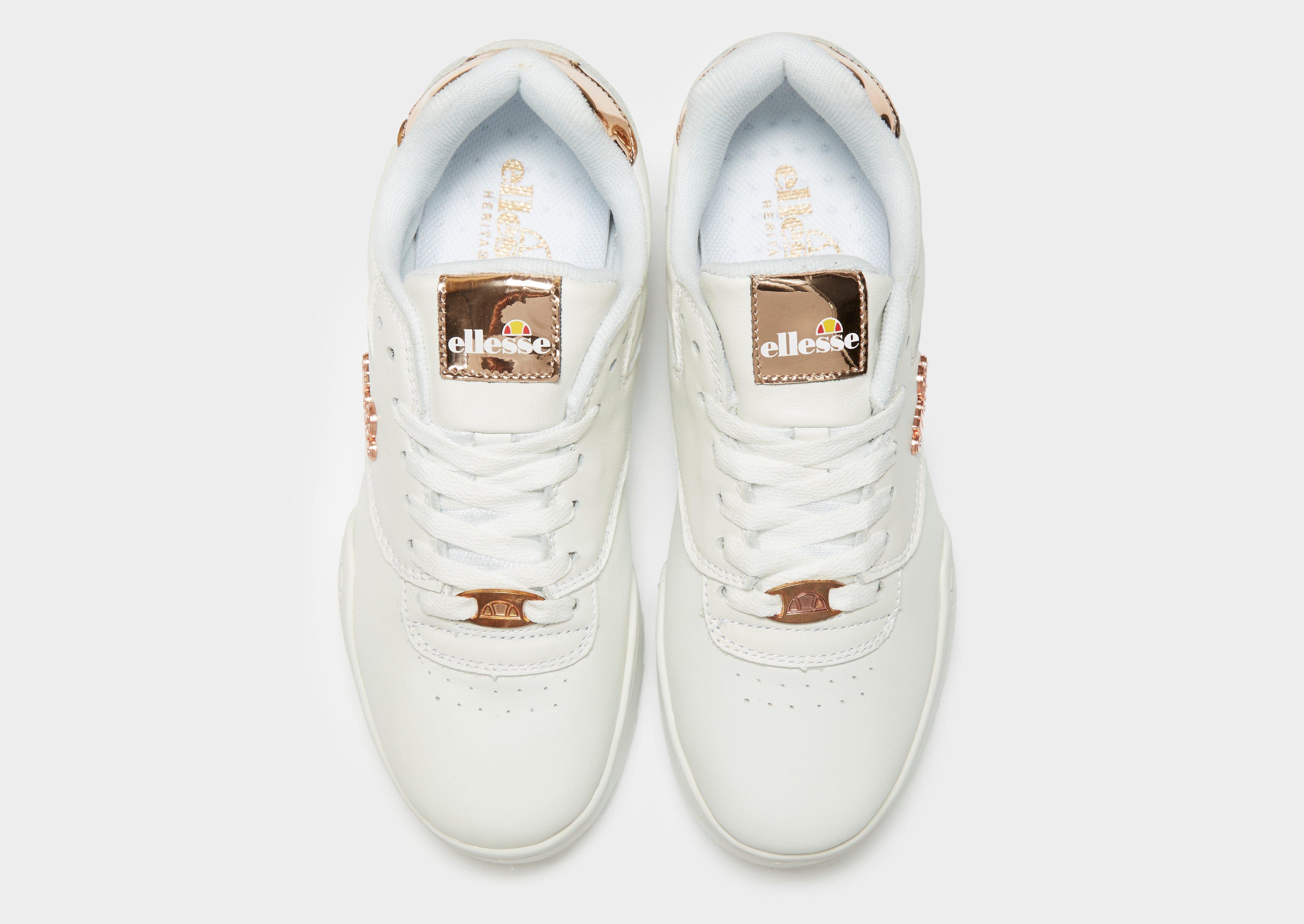 ellesse rose gold trainers