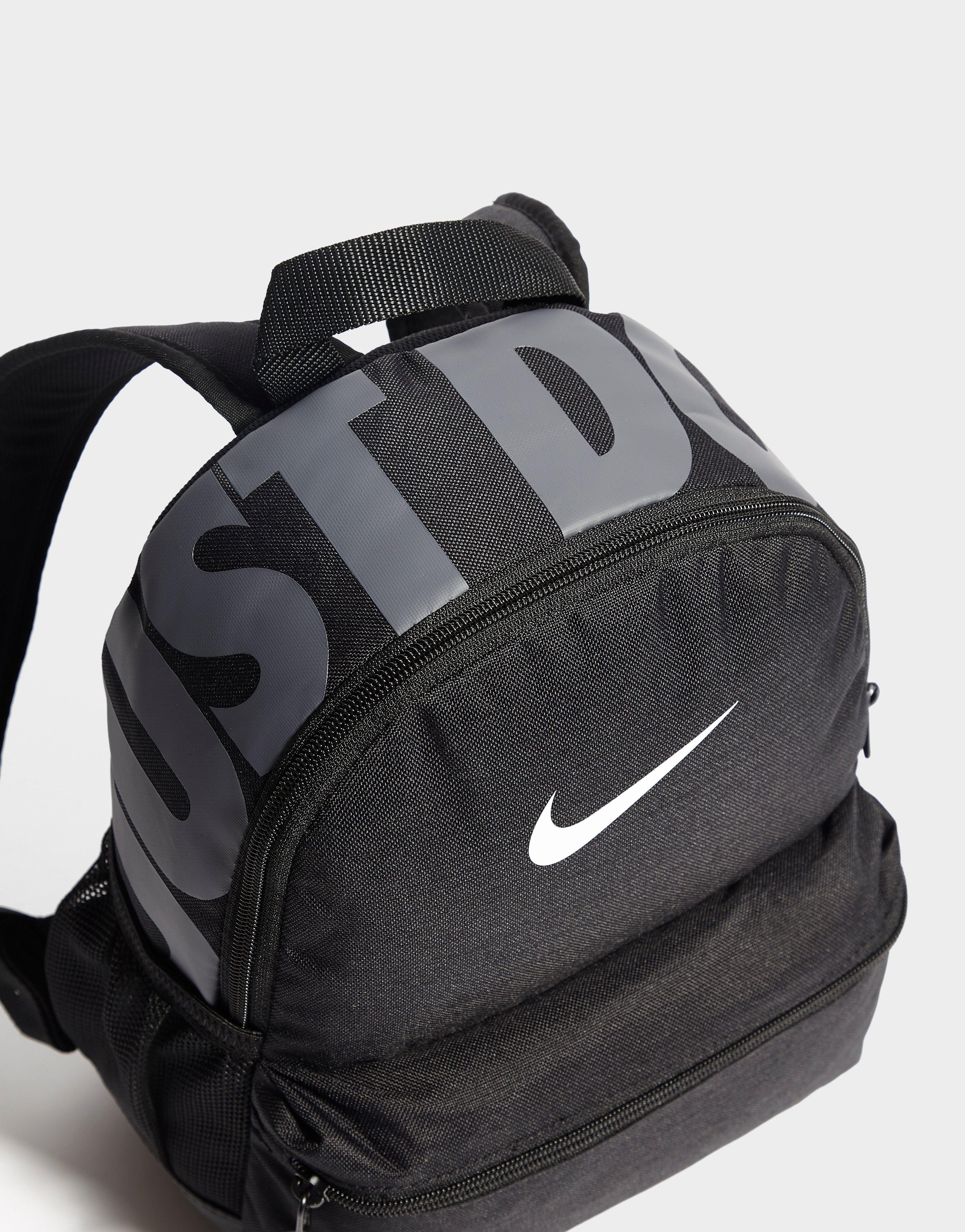 nike just do it mini backpack black