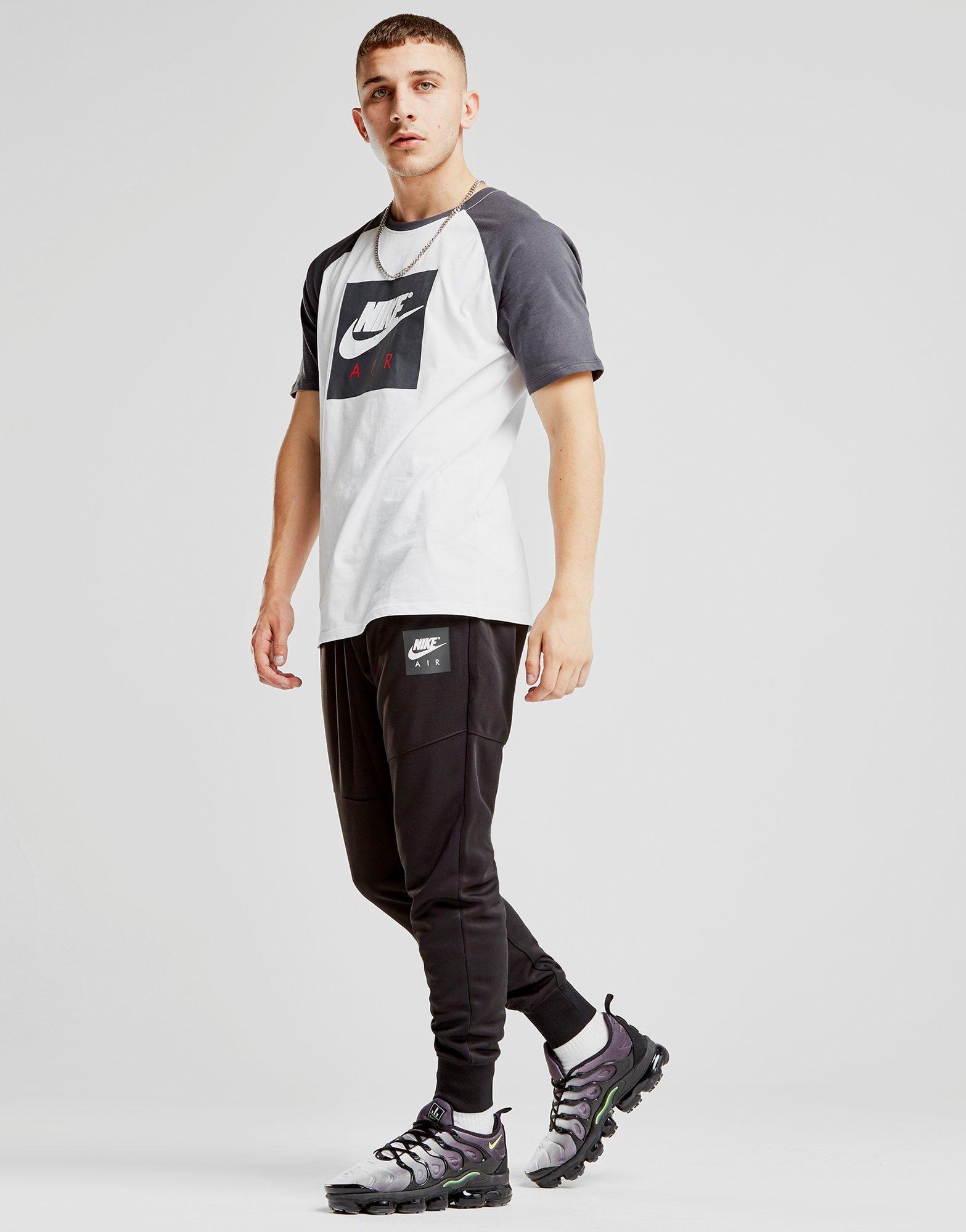 Nike Air Raglan T shirt in White for Men Lyst Nike Air Max Gel T shirt in White for Men Lyst