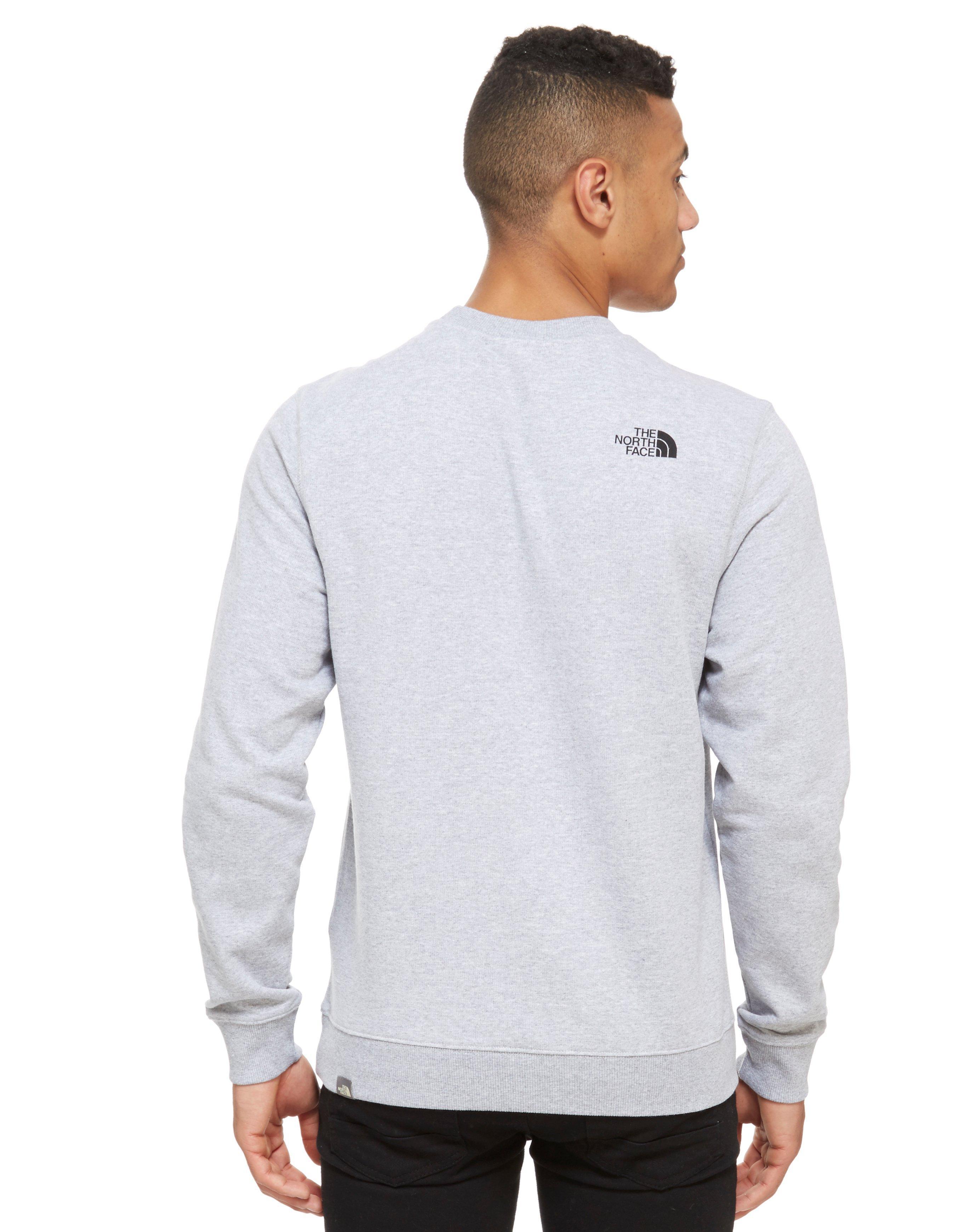 north face box crew sweater