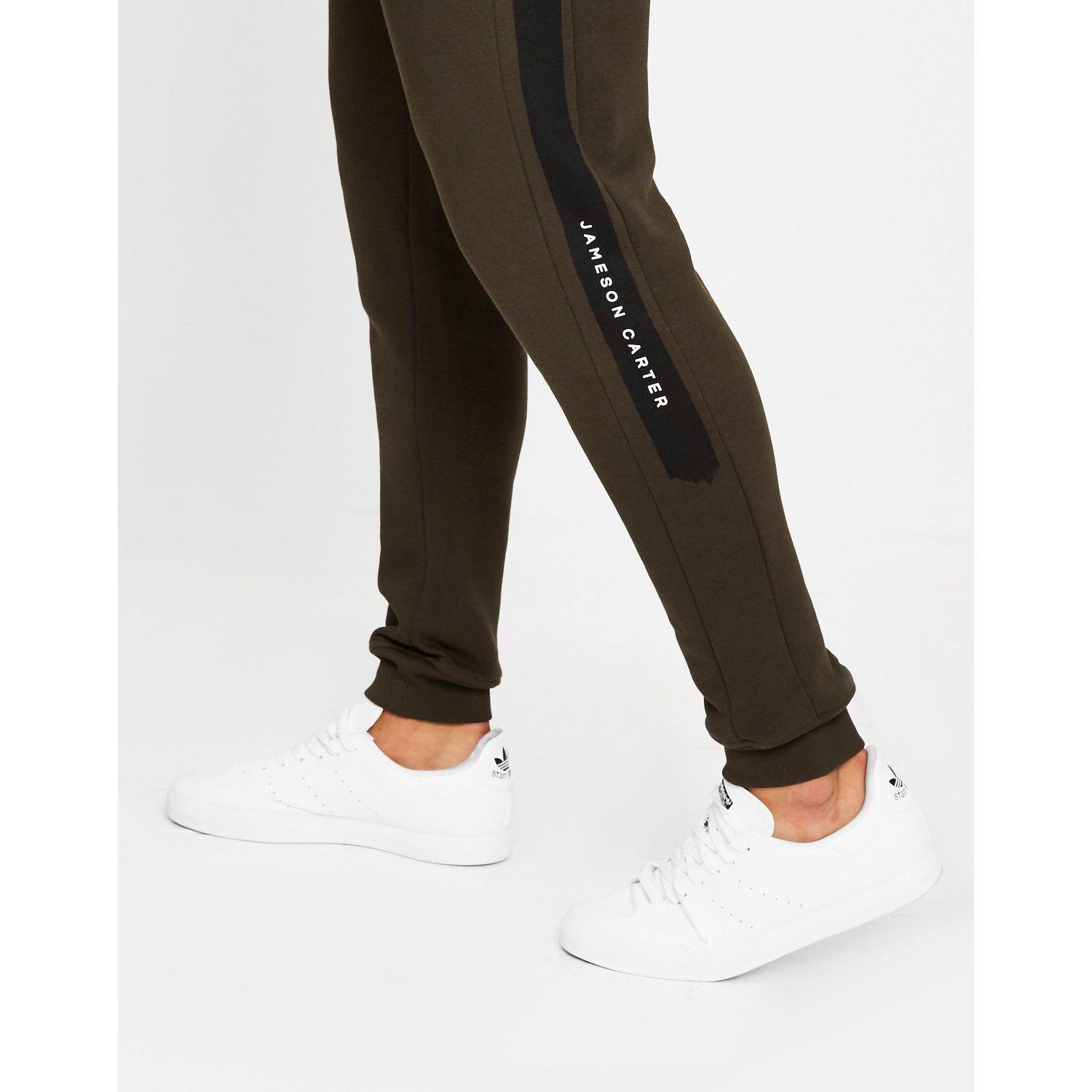 jameson carter paint stripe track pants