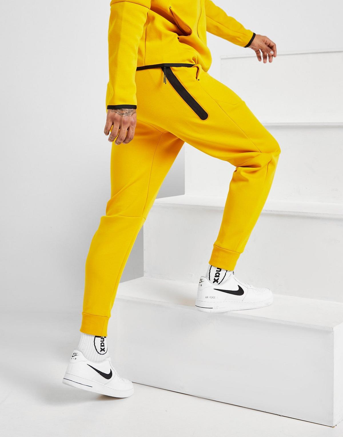 Nike Tech Fleece Joggers Yellow Hotsell 