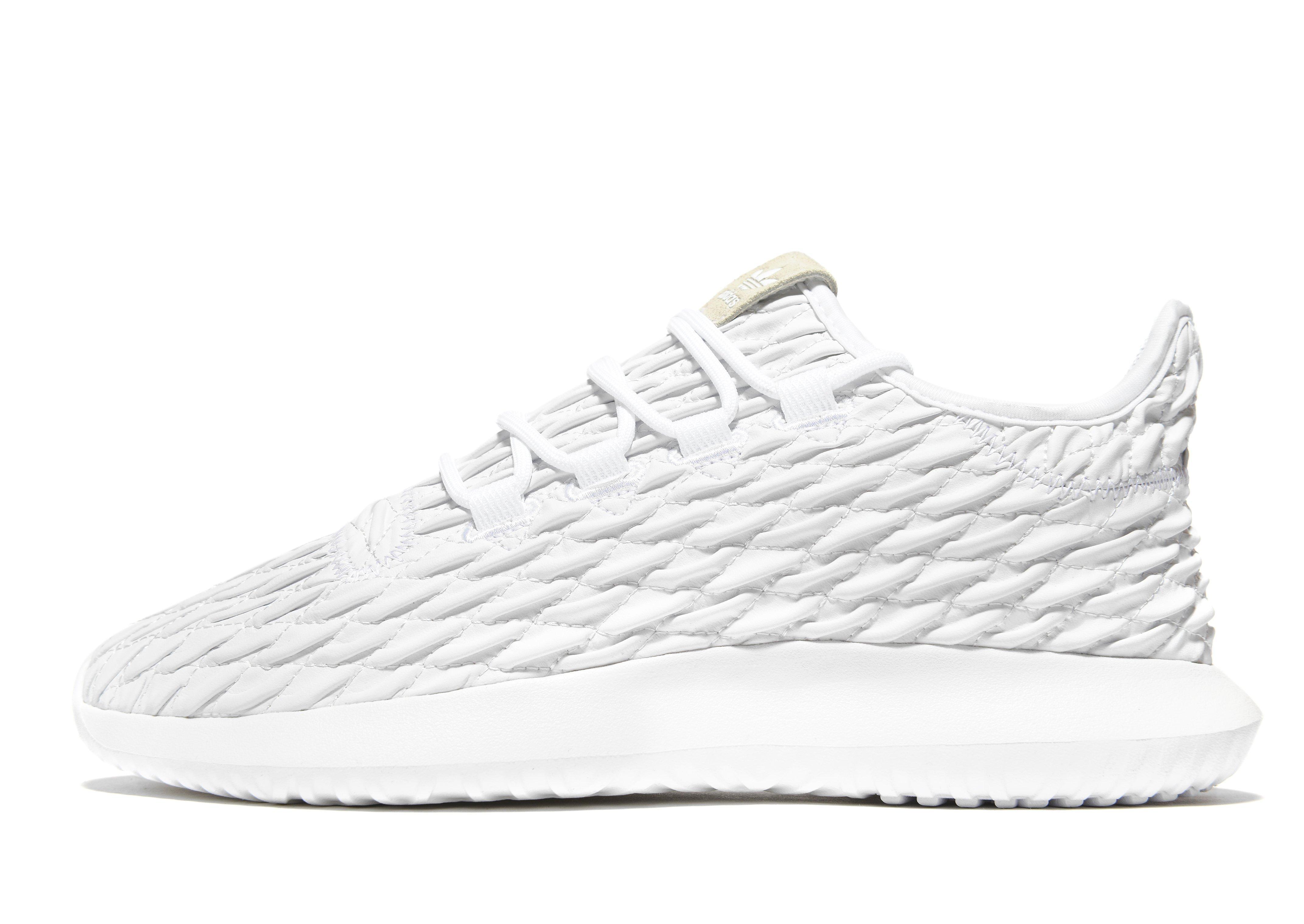 adidas tubular shadow all white