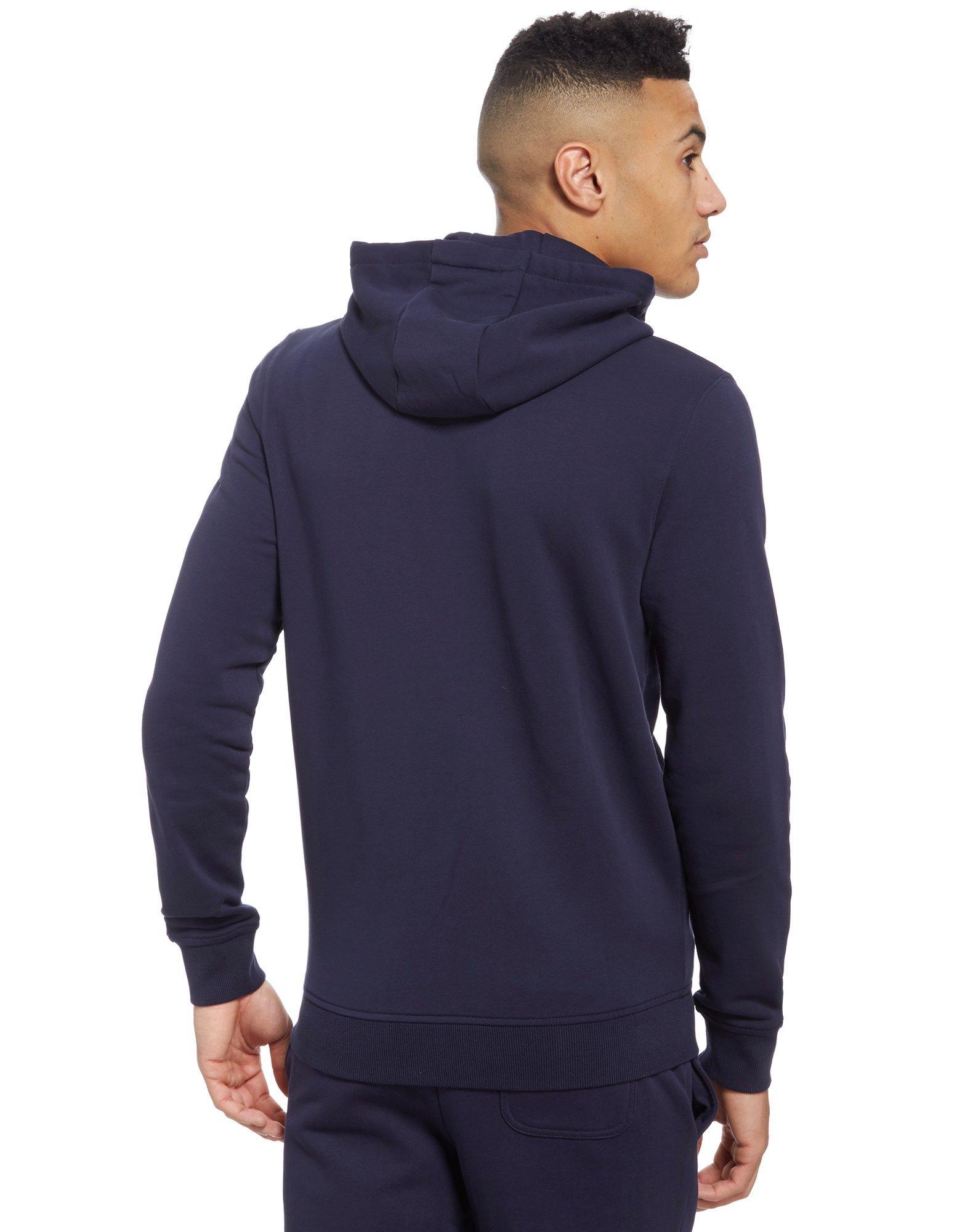 lyle and scott light blue hoodie